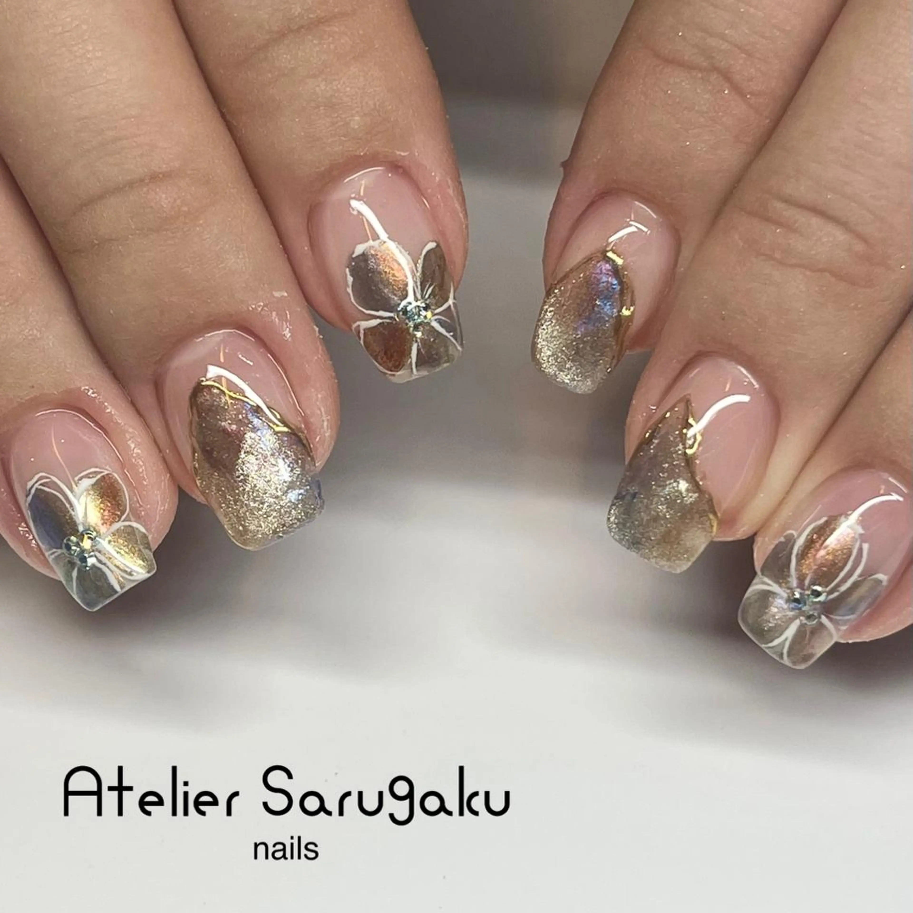 ネイル 駒沢大学sususu Marinaのネイルデザイン