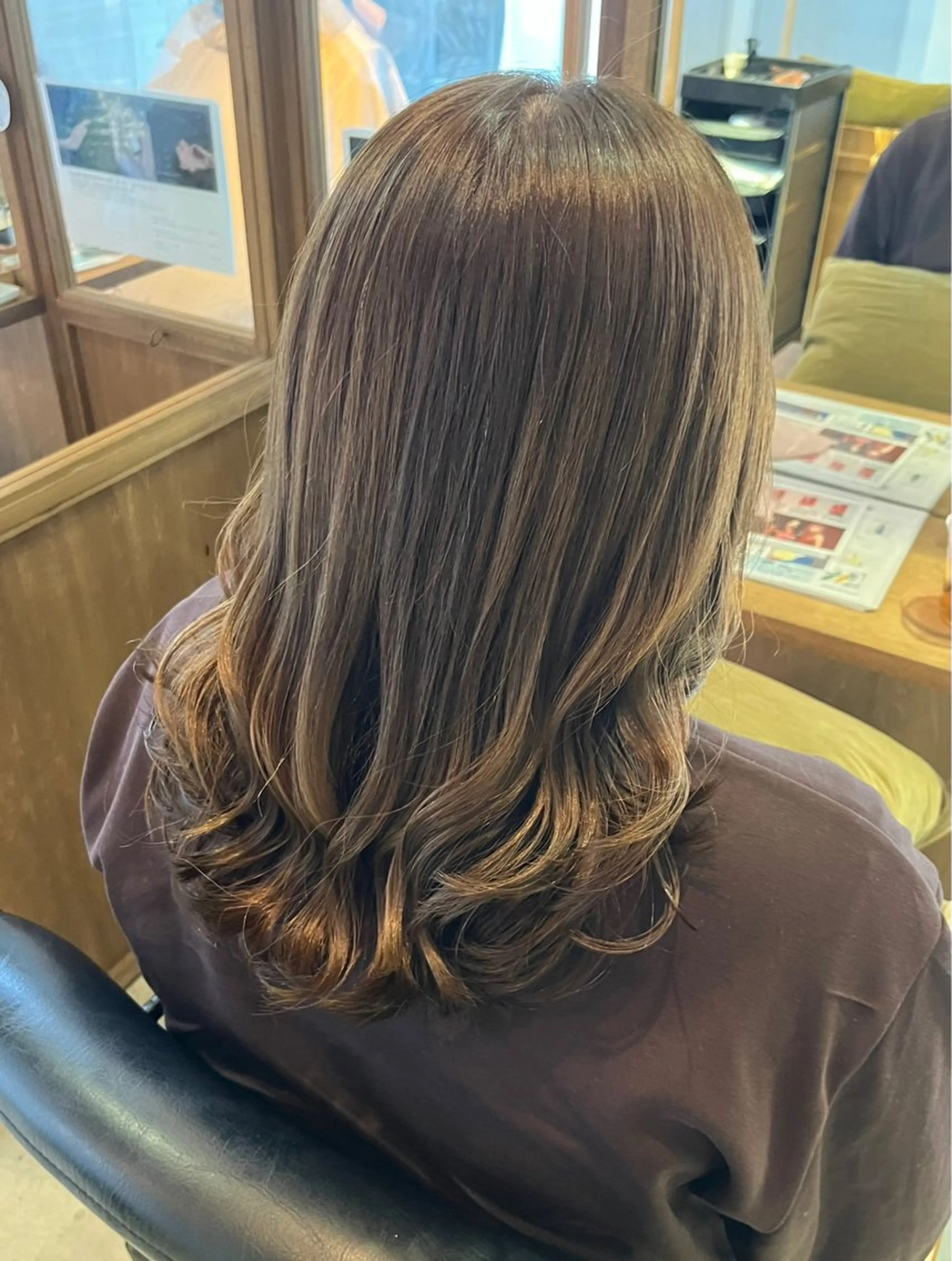 ミディアム ヘアカラー FERIA池田 神原萌花のヘアスタイル