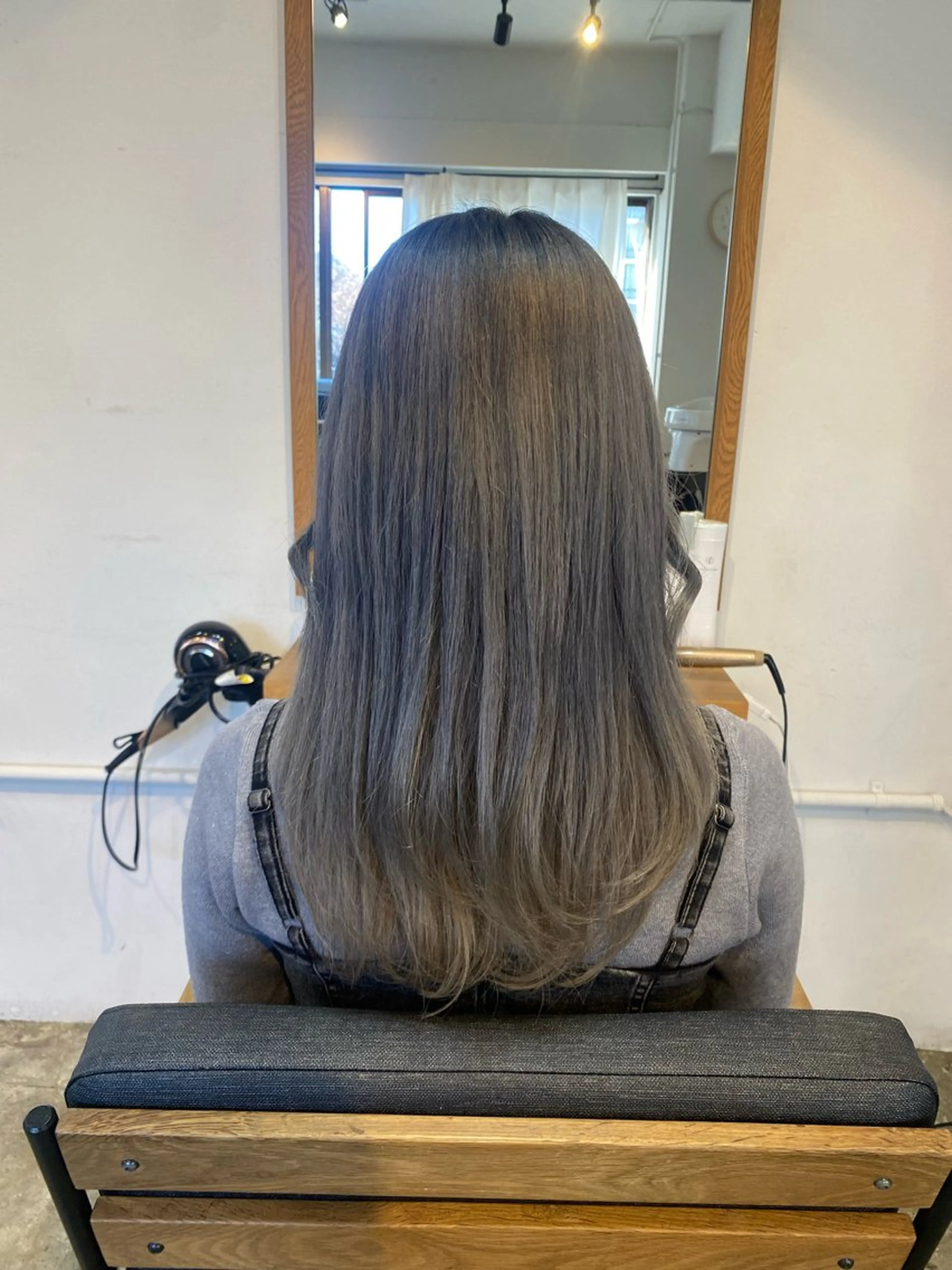 セミロング ショート/ボブ/顔周 りレイヤー/RINAのヘアスタイル