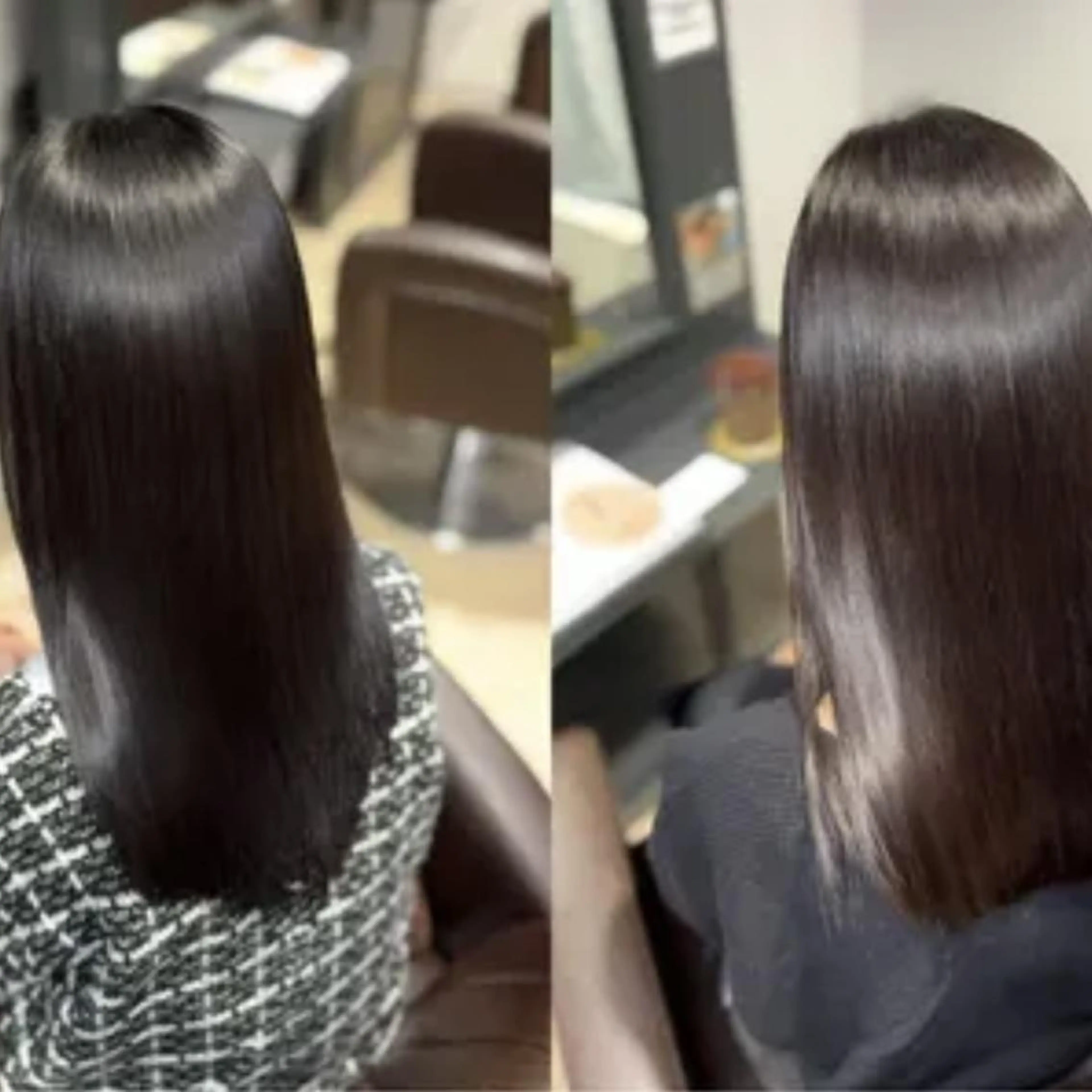 セミロング 髪質改善 縮毛矯正 カット 縮毛矯正 リピート90%超/縮 毛矯正/髪質改善井口のヘアスタイル