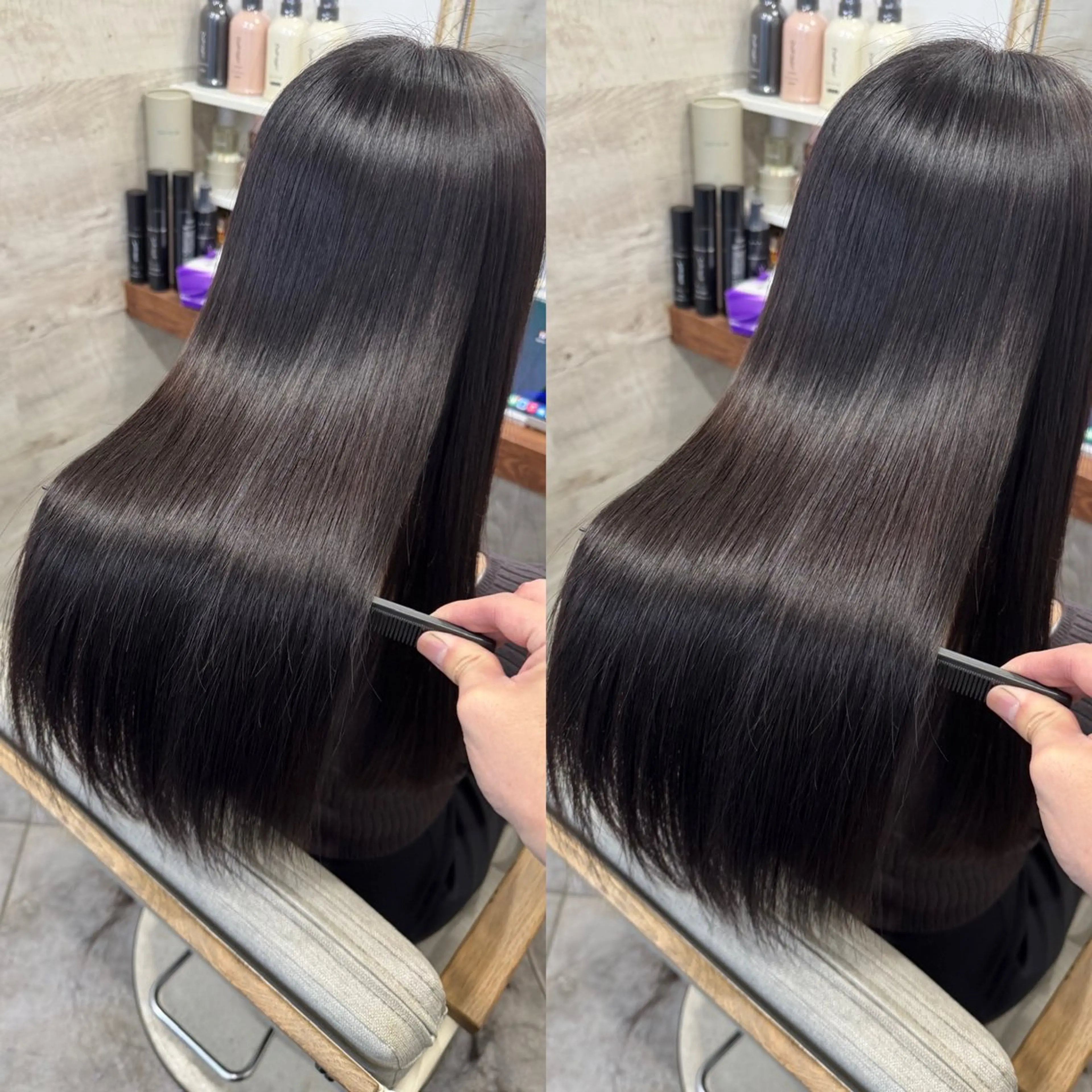 ロング 縮毛矯正 トリートメント F Beauty表参道所属・髪質改善/縮毛矯正/ 酸性ストレート/ガブのヘアスタイル