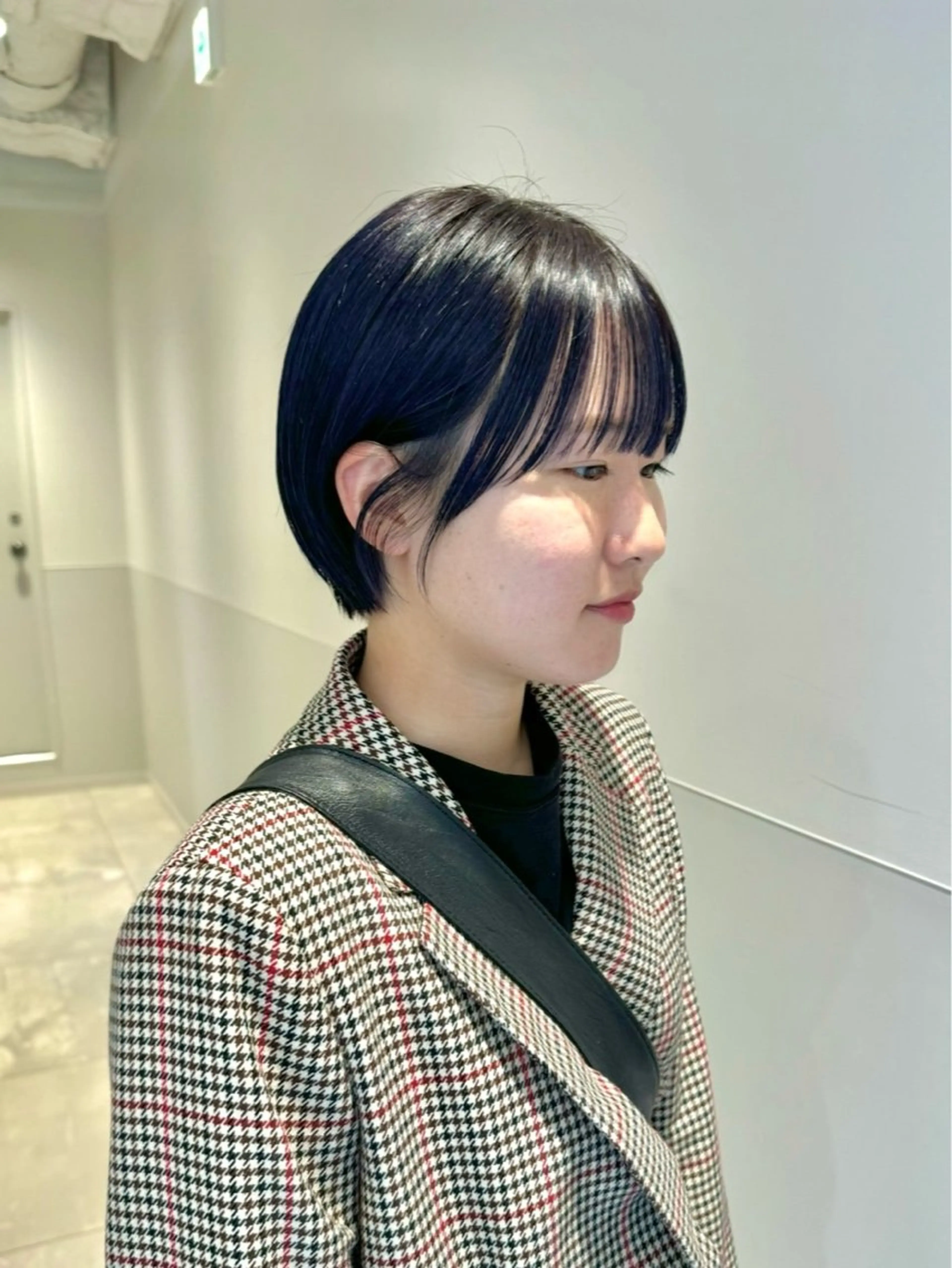 ショート カラー salowin梅田茶屋町north所属・くがれいじ 梅田/ショート/ボブのヘアスタイル