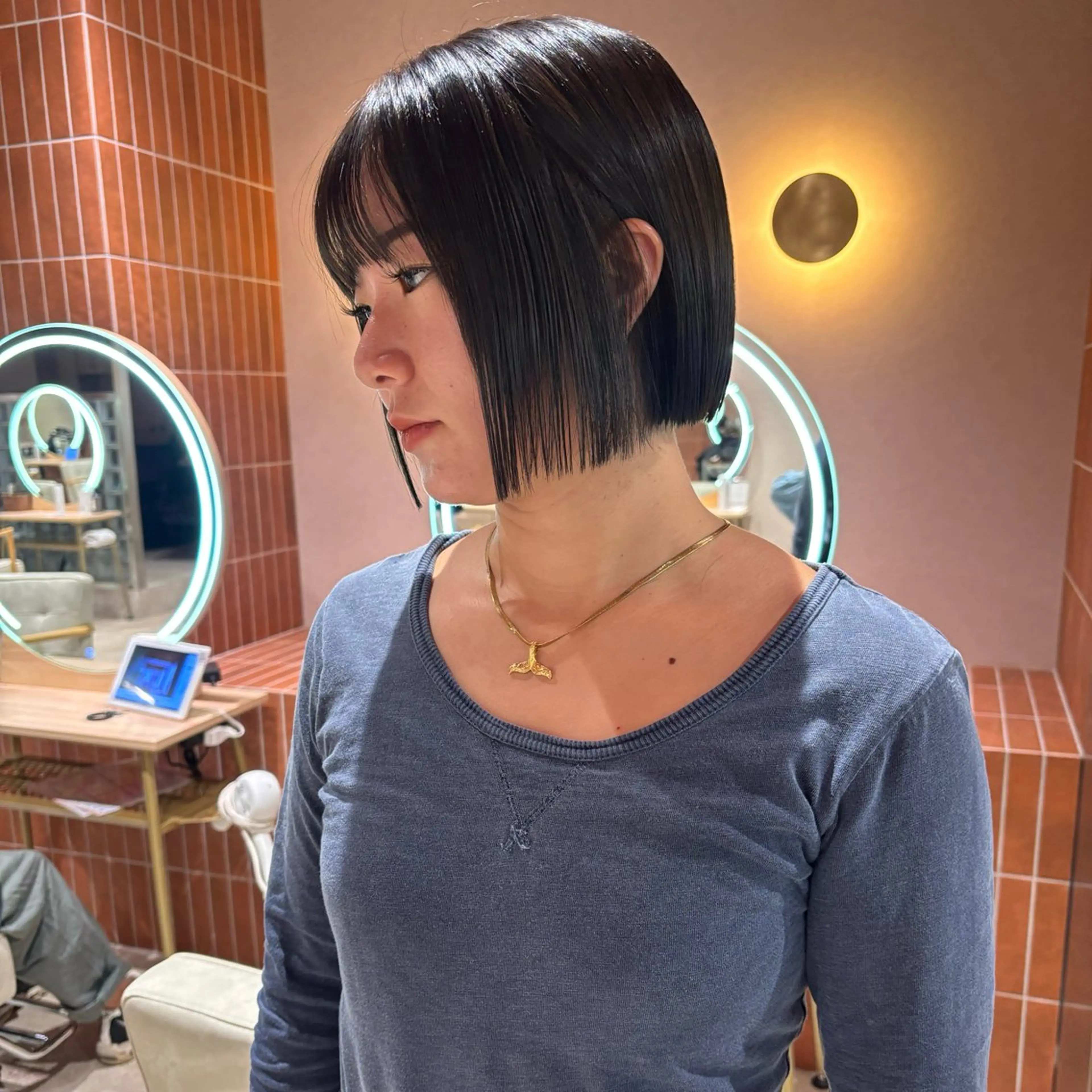 ミディアム 髪質改善 カット レイヤー/ボブ /🪩KAYOのヘアスタイル