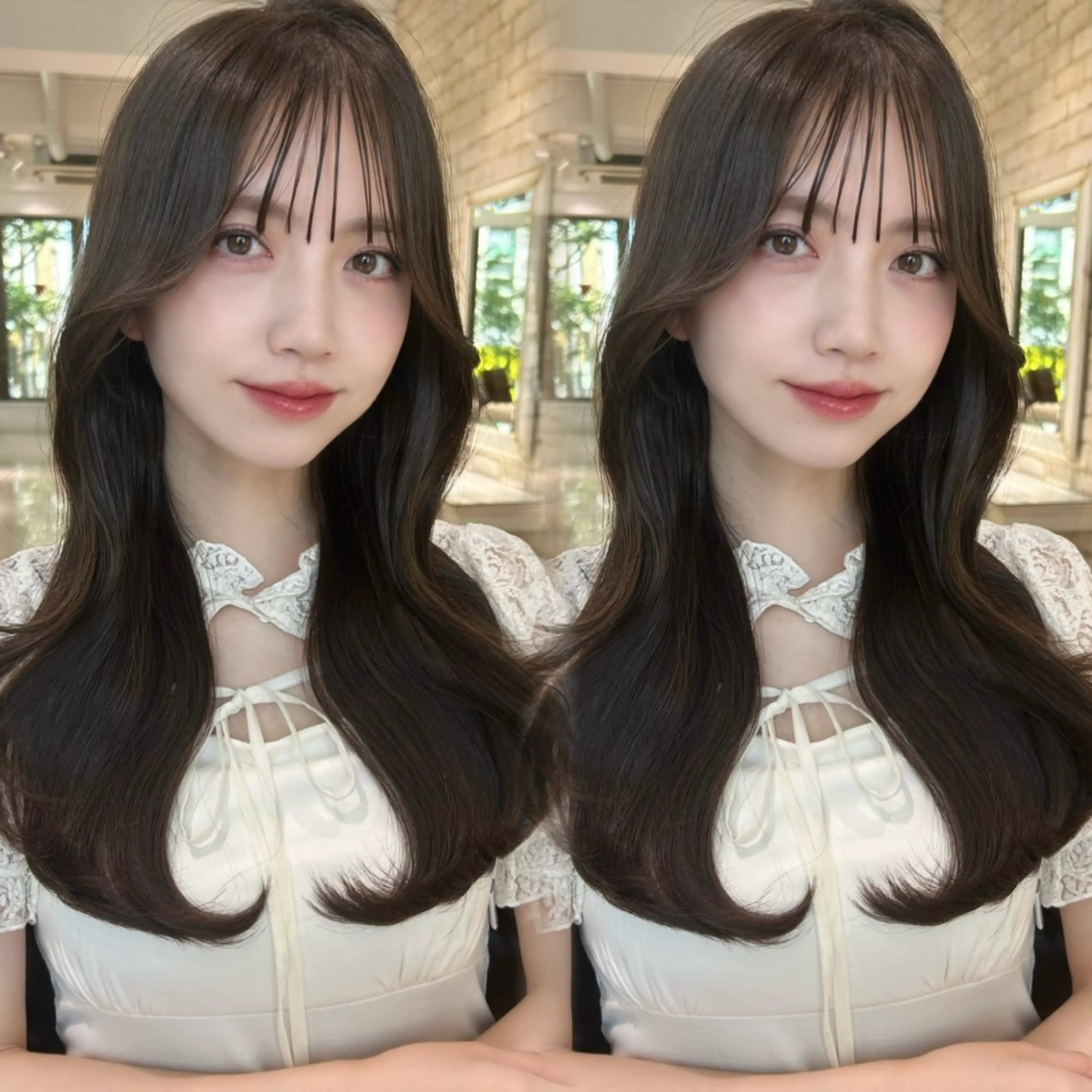 ロング カラー ヘアカラー 髪質改善/透明感ヘア 🩶RURIのヘアスタイル