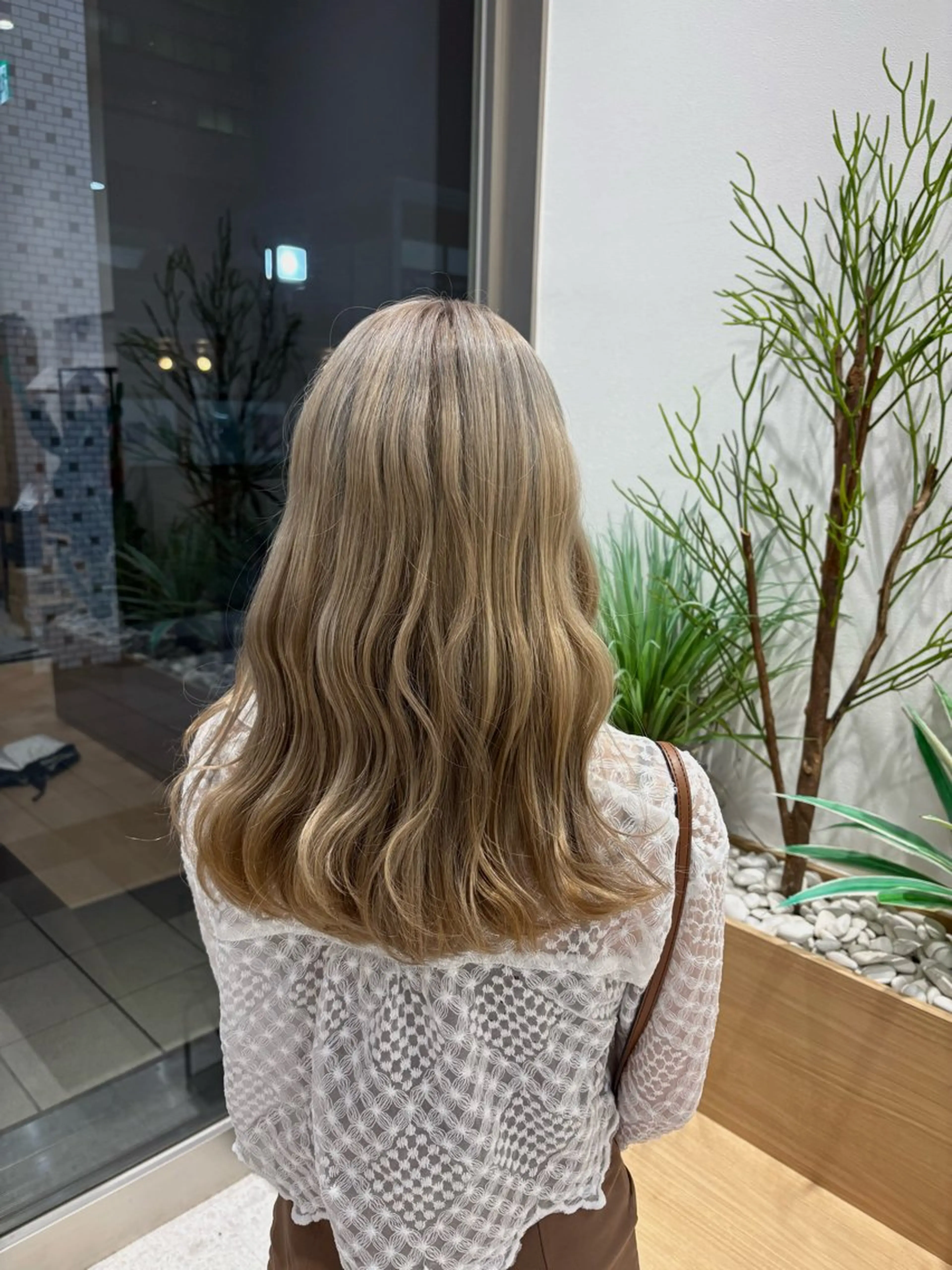 セミロング ヘアカラー ﾃﾞｻﾞｲﾝｶﾗｰ 💫suzuno🪐のヘアスタイル