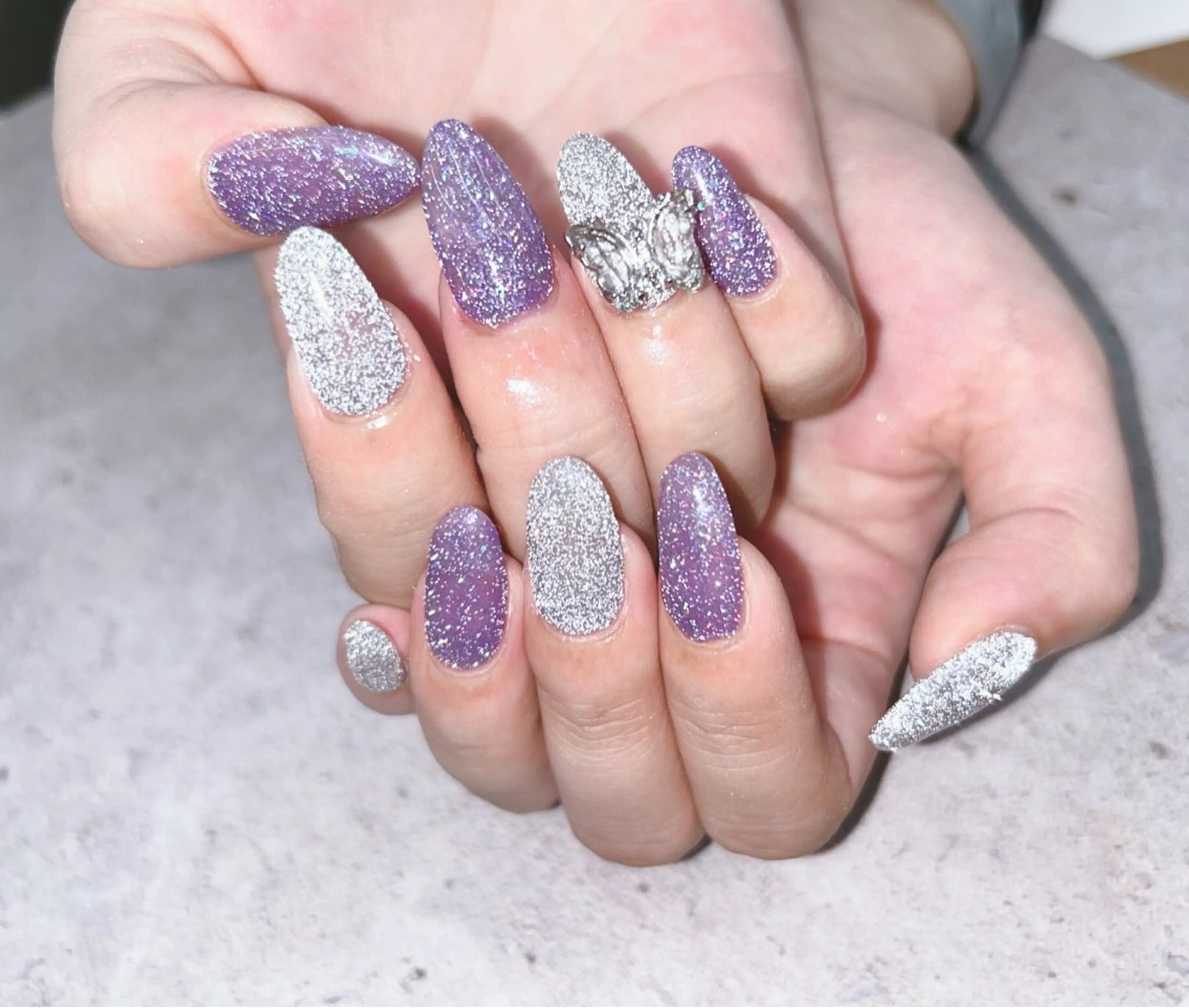 ネイル フラッシュネイル ハンドネイル Nail Salon agré所属・agré ネイルサロン　アグレのネイルデザイン