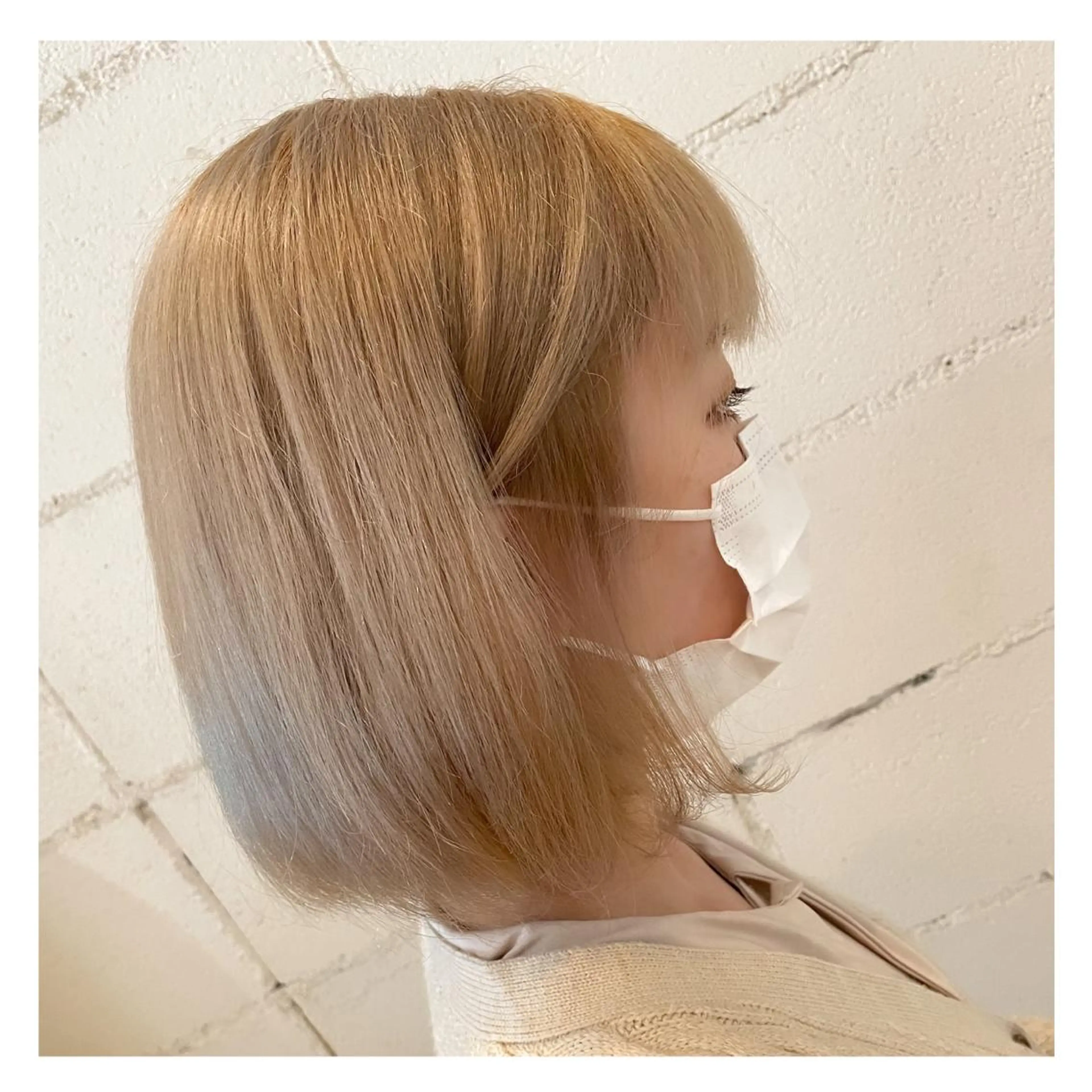 ミディアム ヘアカラー トリートメント ❁⃘ ち だ り さ ❁⃘のヘアスタイル