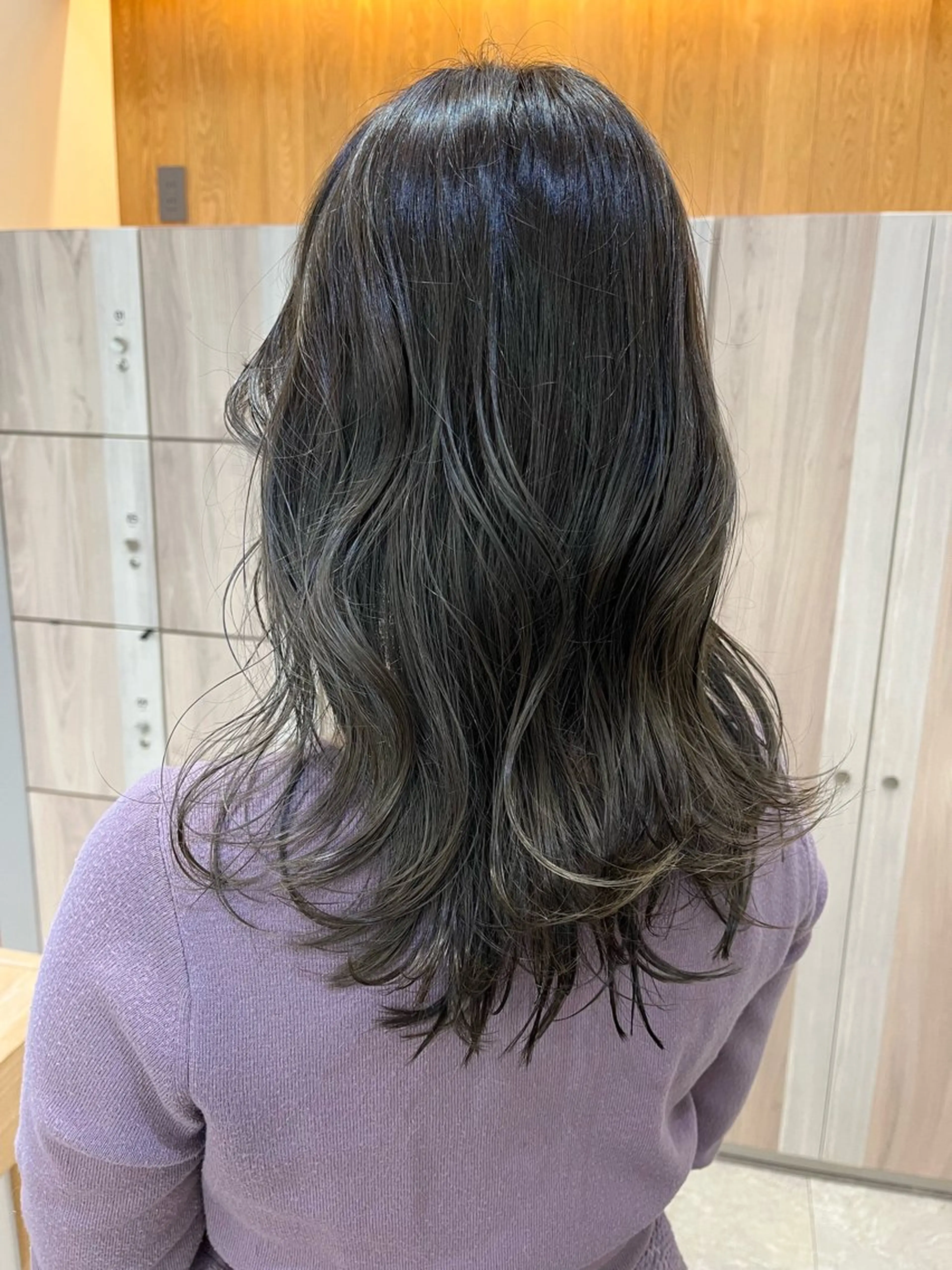 セミロング ヘアカラー GO TODAY SHAiRE SALON所属・フリーランス　美容師 cayocoのヘアスタイル