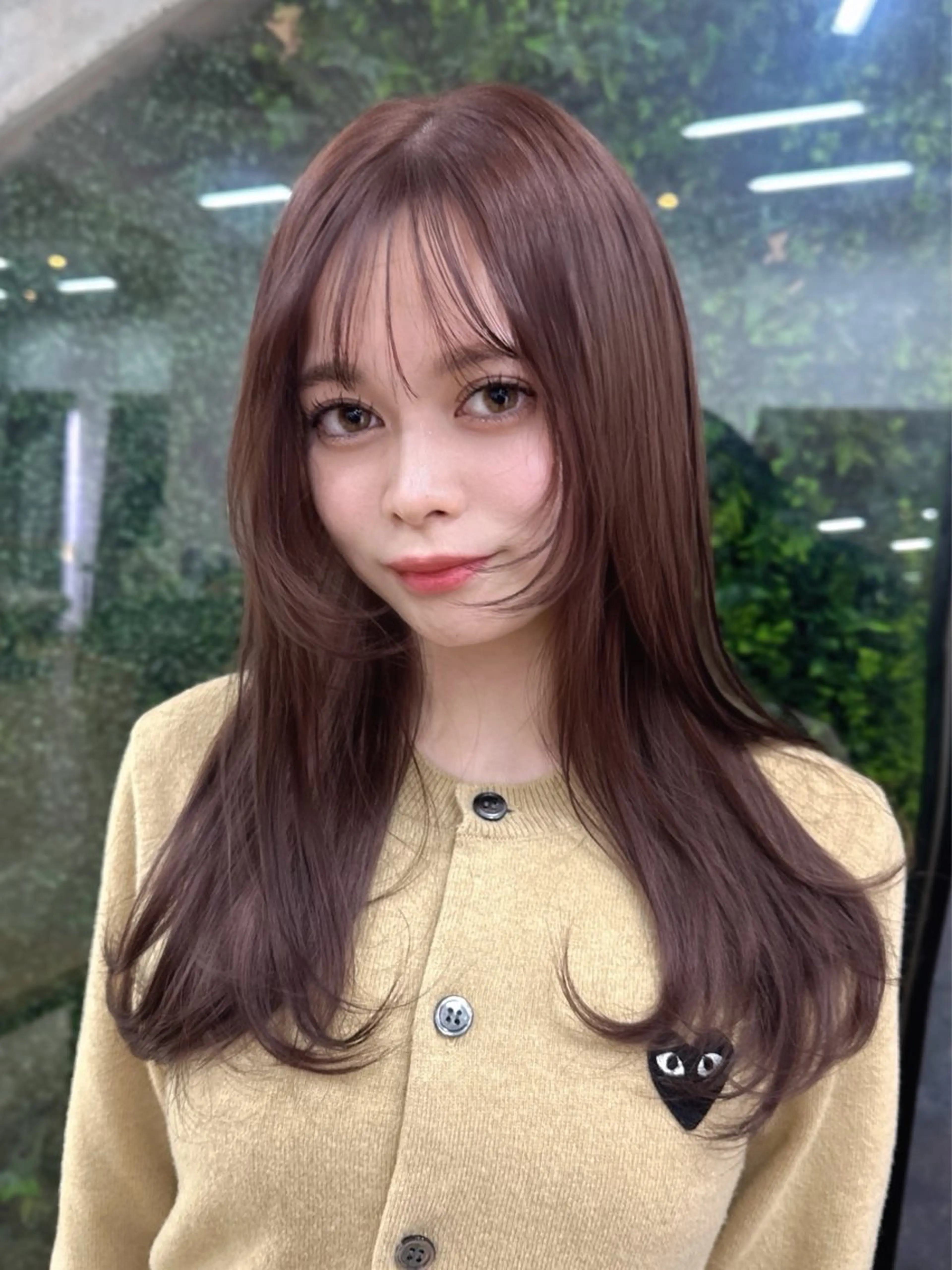 ロング カラー Pocket仙台 💚モエリのヘアスタイル