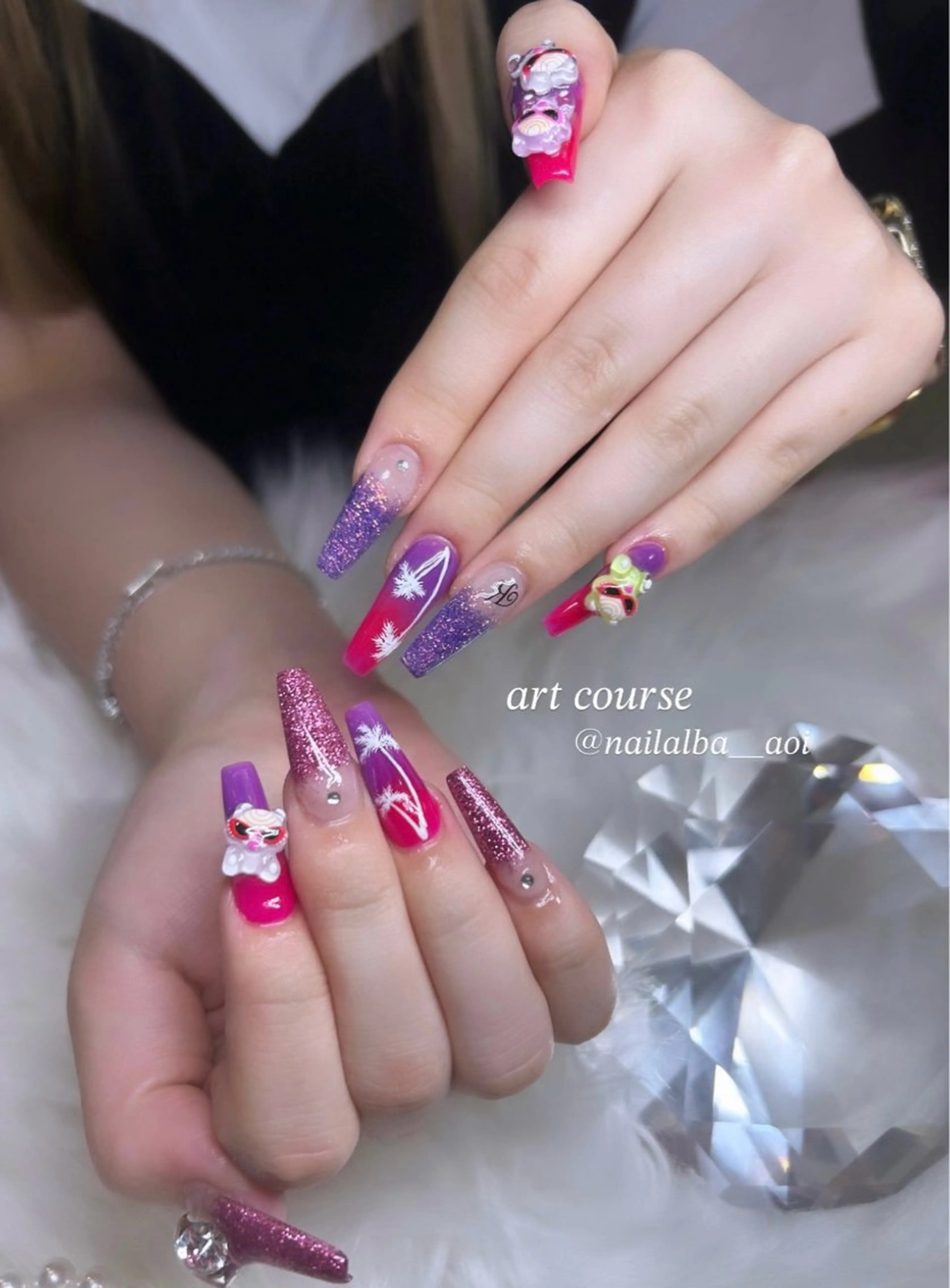 ネイル ハンドネイル 栗原 蒼生のネイルデザイン