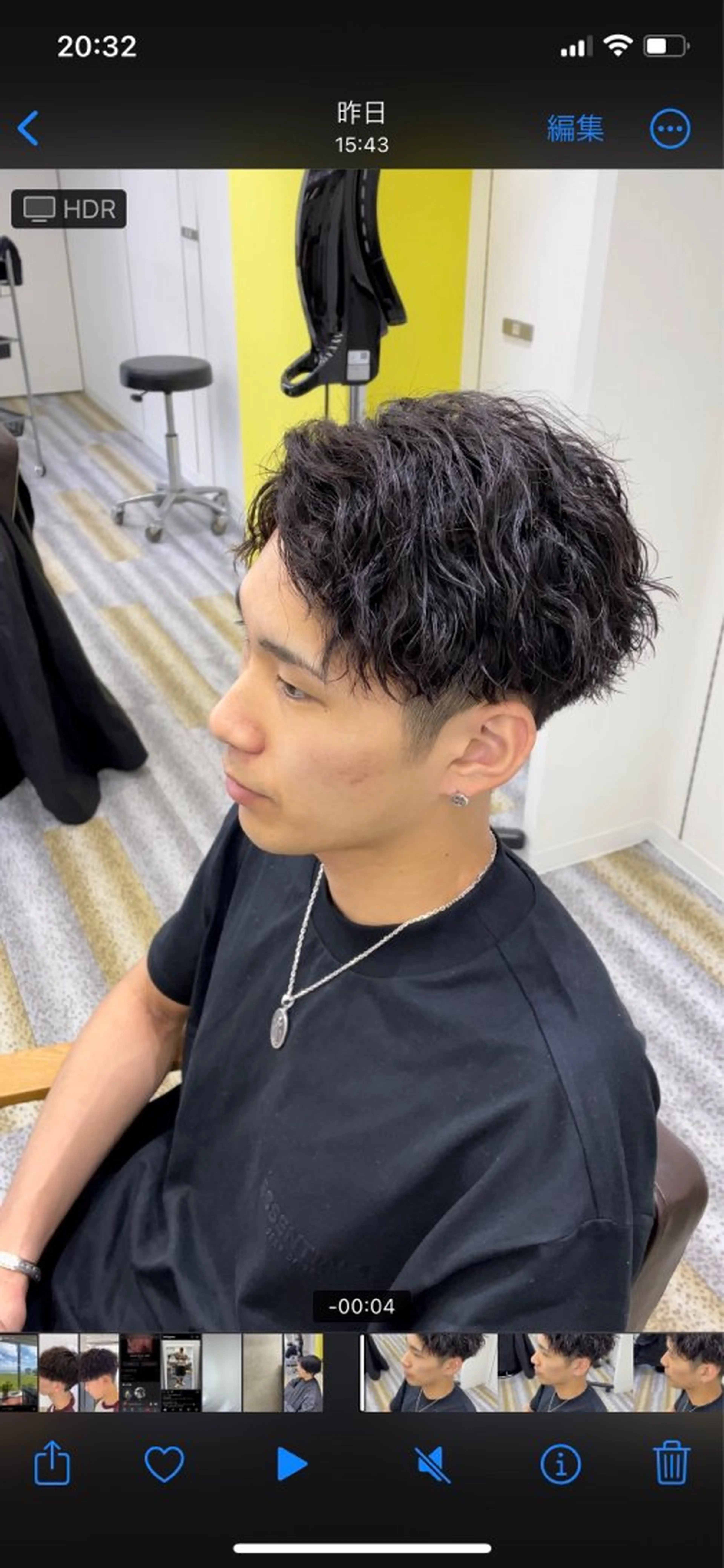 ショート パーマ メンズ メンズパーマ ツイストスパイラルパーマ スパイラルパーマ カット パーマ 【メンズ特化】岩瀬 武【メンズパーマ】のヘアスタイル