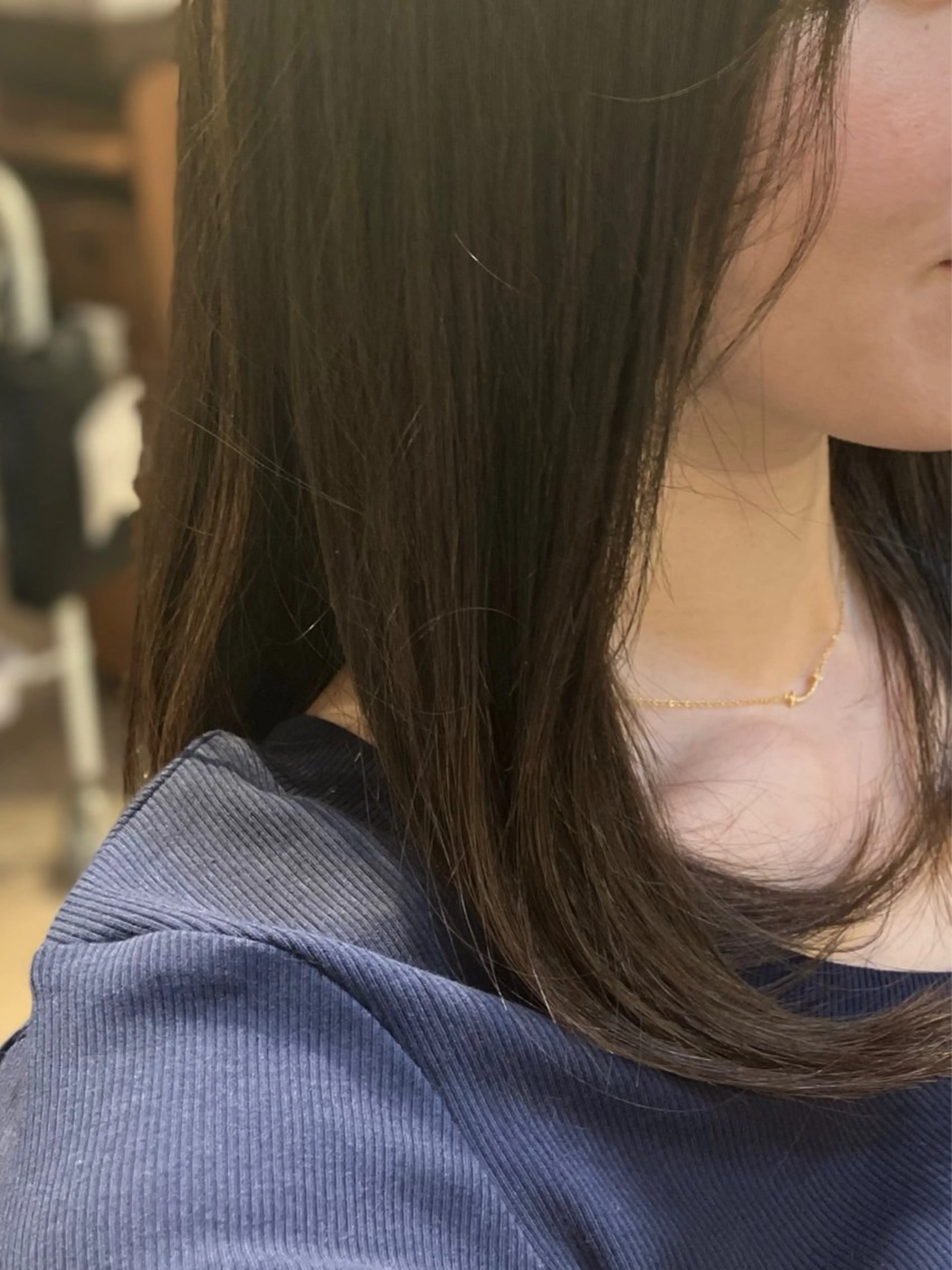 セミロング カラー 透明感カラー LaLa Zipangu所属・モデル募集/lala _osawa🐳🫧のヘアスタイル