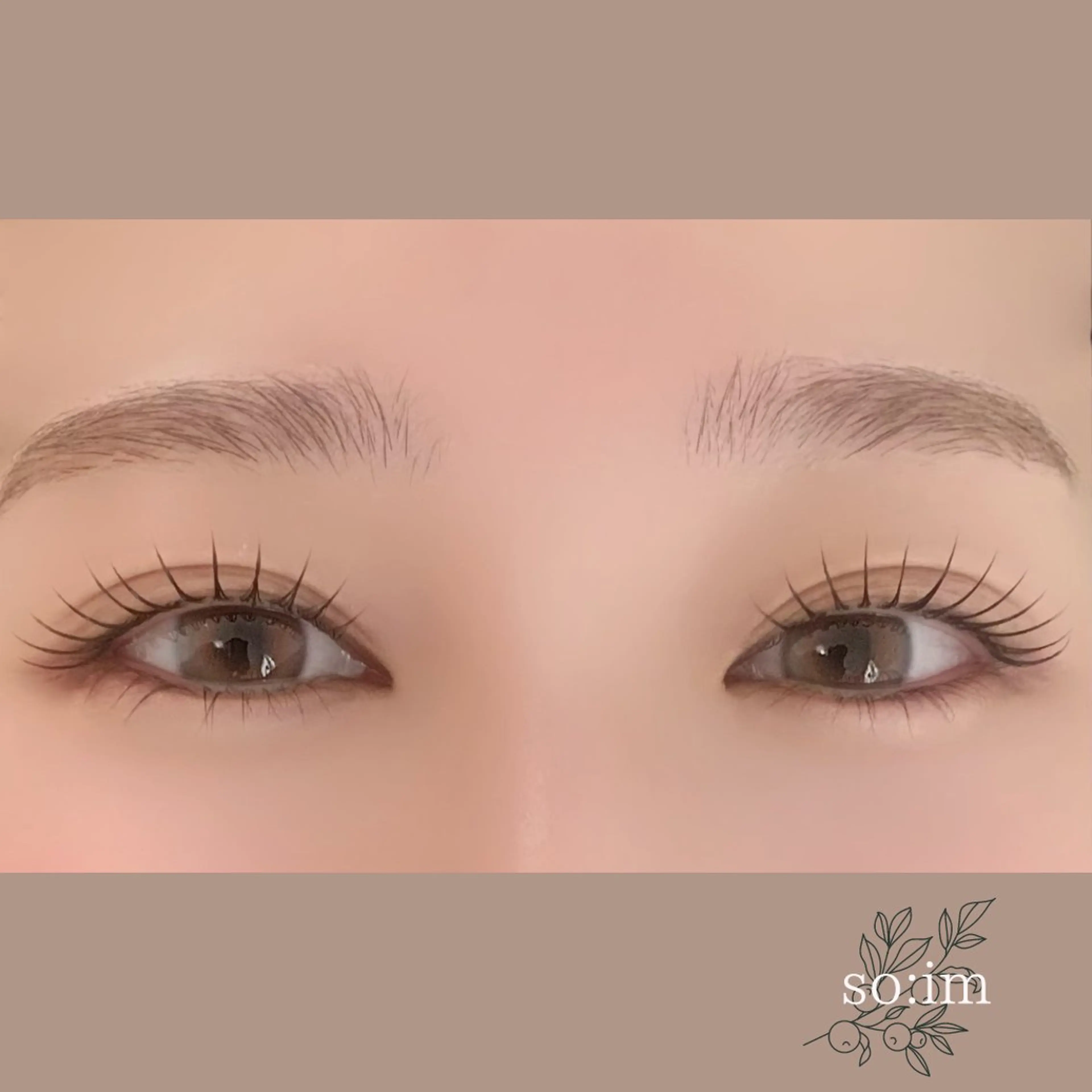 マツエク・マツパ so:im所属・so:im sonの眉毛・アイブロウイメージ