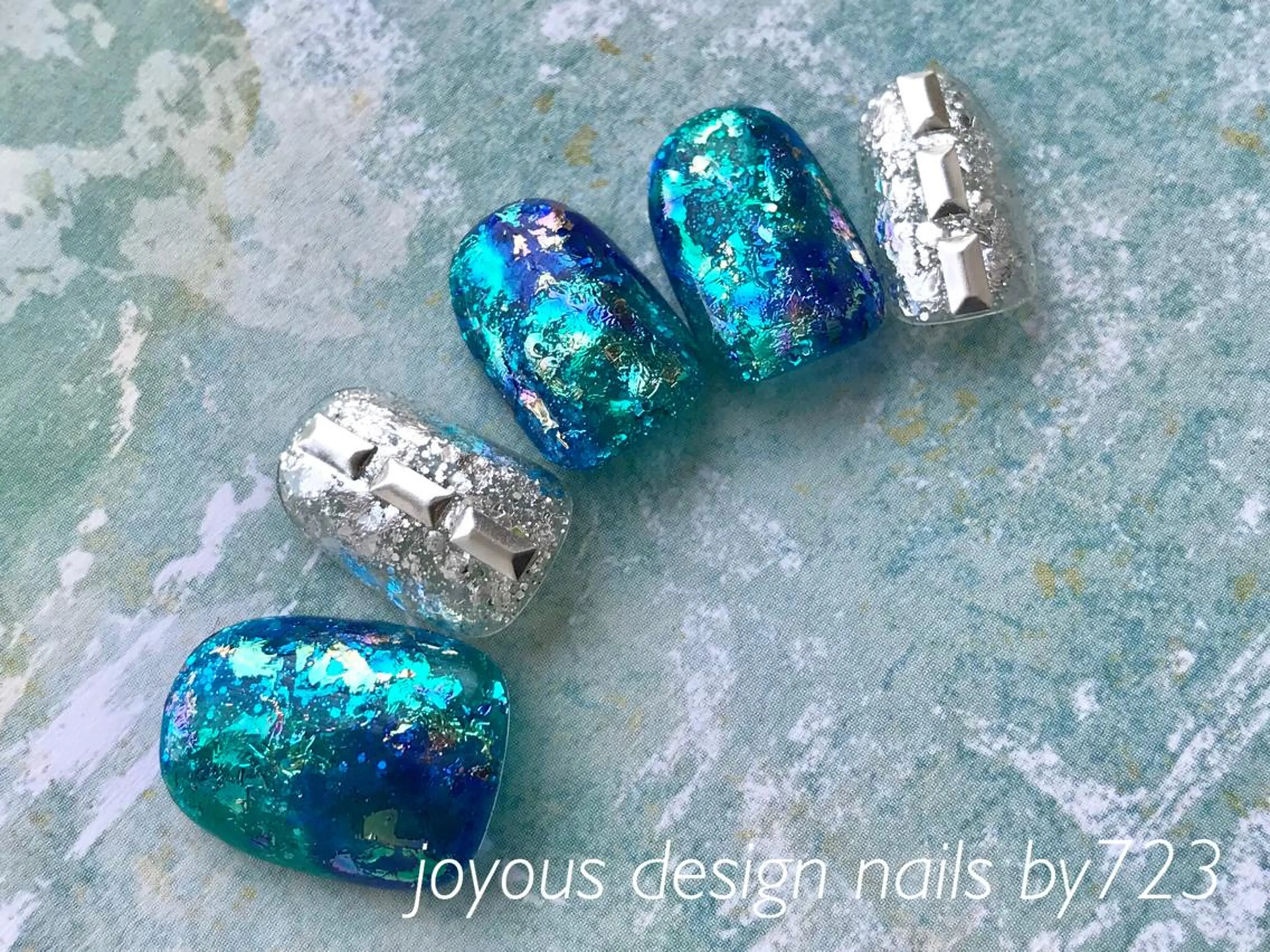 ネイル アートネイル キラキラネイル ニュアンスネイル ハンドネイル jdn natsumiのネイルデザイン