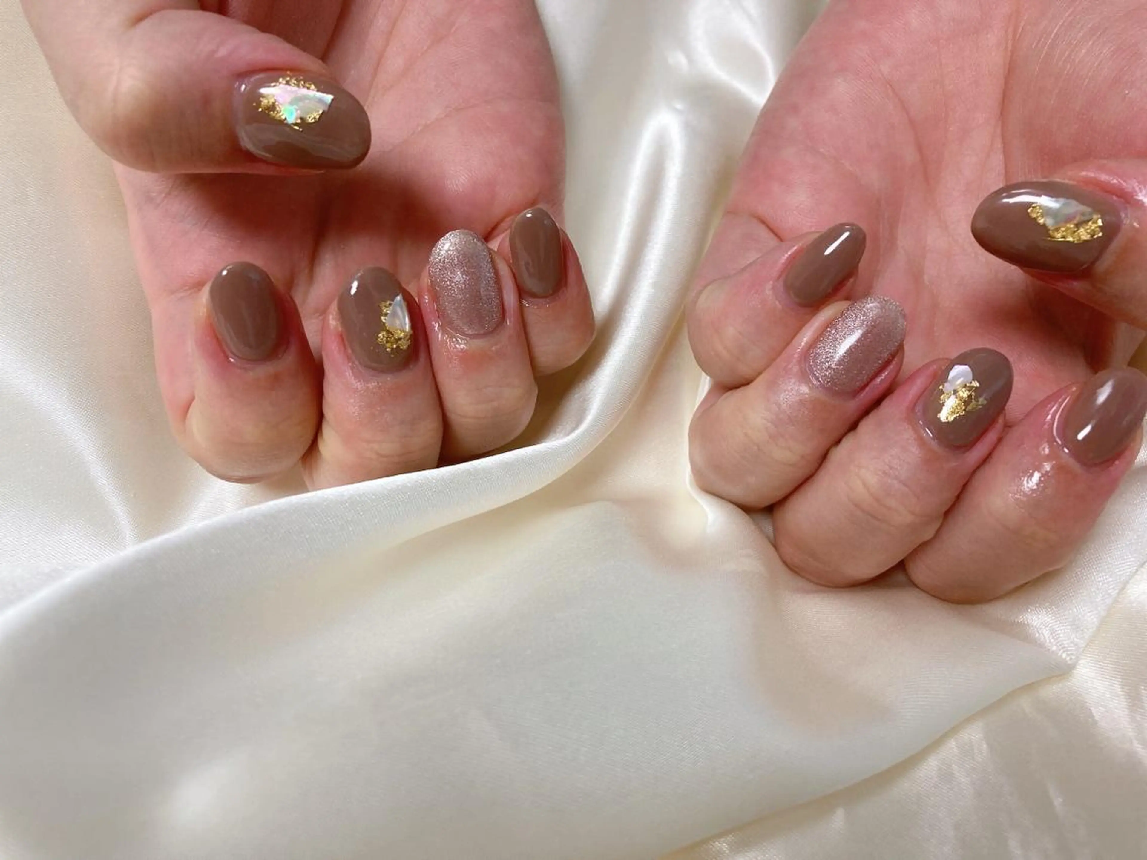 ネイル マグネットネイル ハンドネイル Mogu nail 二子玉川のネイルデザイン