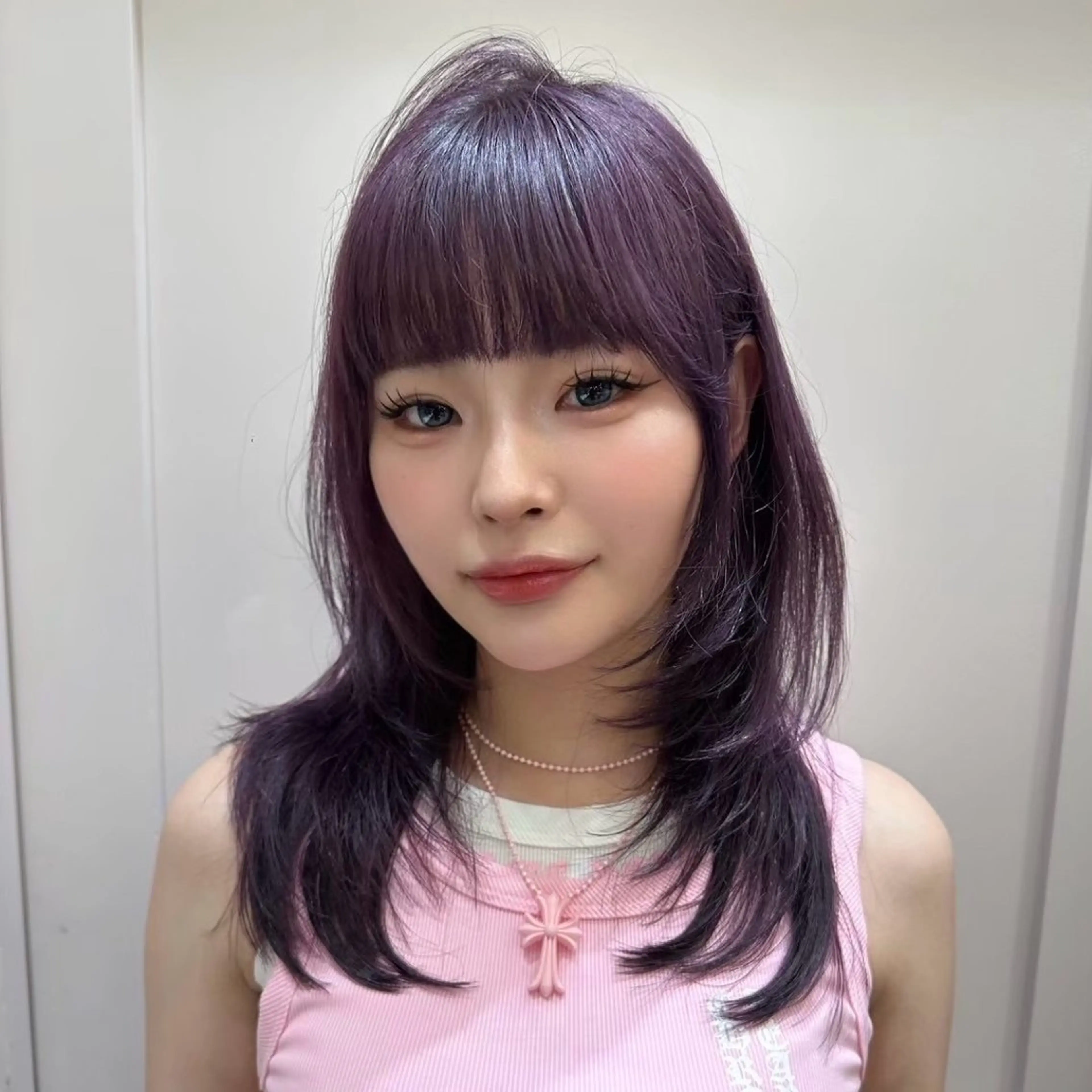 セミロング 🎀Rimi୨୧ ✨艶✨color🎀のヘアスタイル