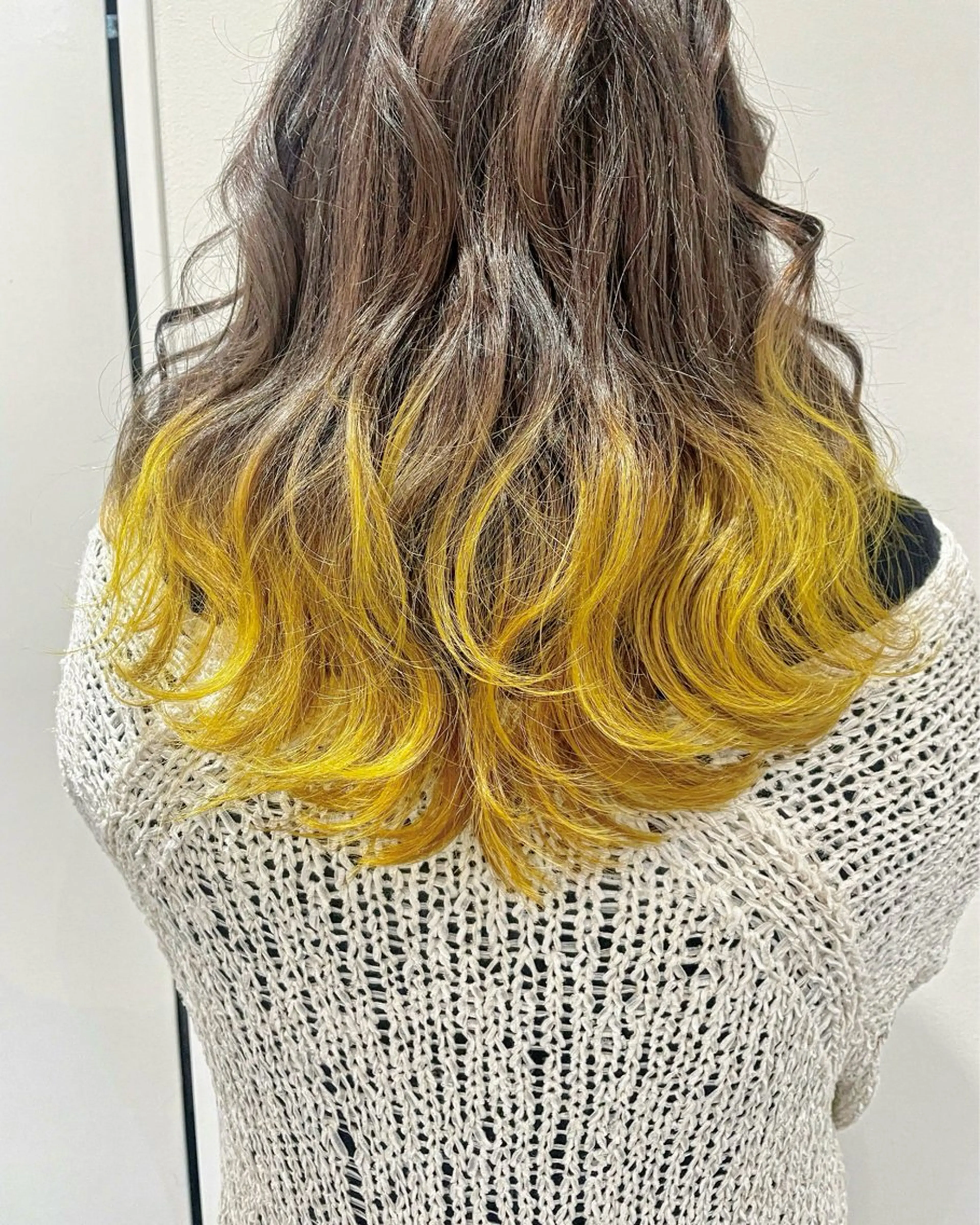 セミロング カラー ベージュカラー イエローカラー 似合わせスタイル🪮 🌿まなべさとみ🌿のヘアスタイル