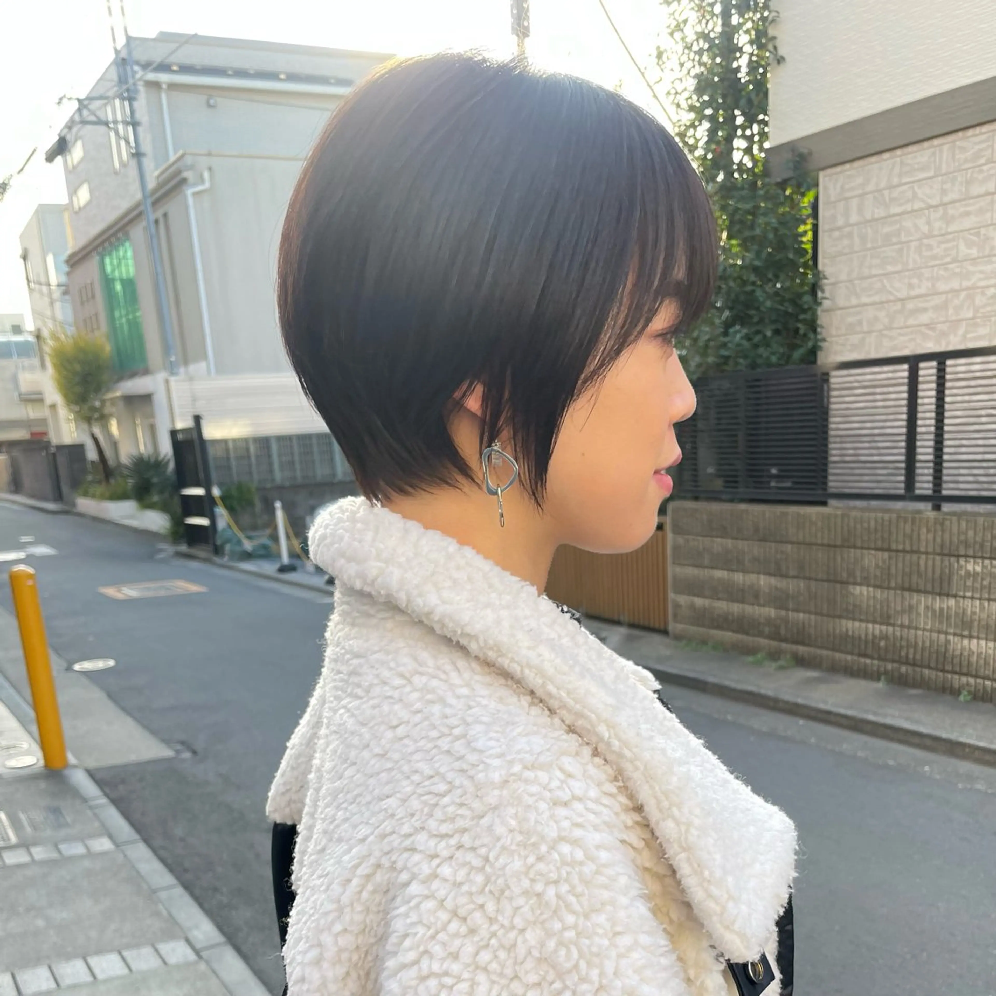 ショート カラー パーマ カット ヘアカラー トリートメント ショートボブ縮毛矯正 髪質改善のプロ山道潤のヘアスタイル