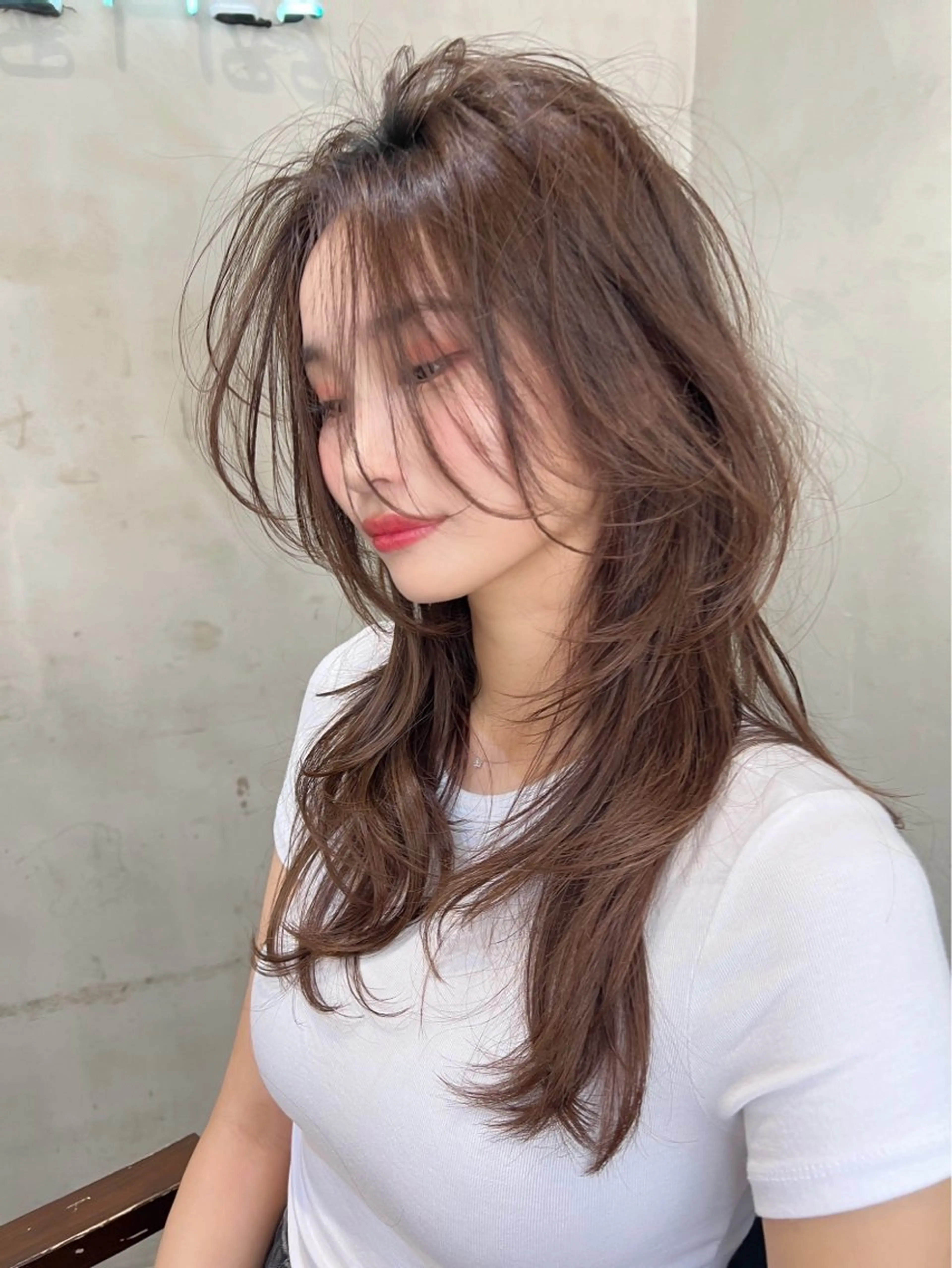 ロング 透明感カラー/ 髪質改善/ねねのヘアスタイル