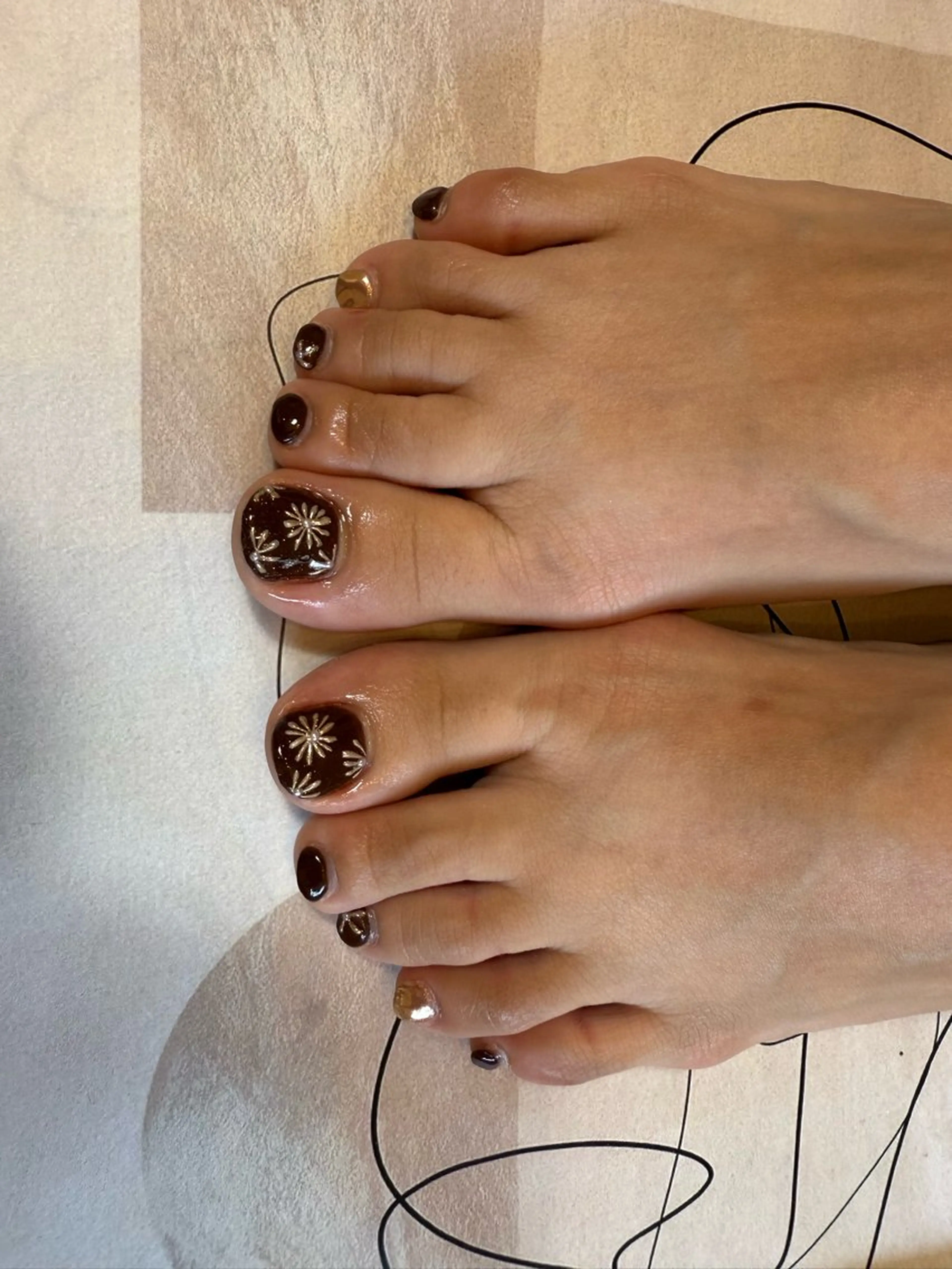 ネイル フットネイル clear. Akariのネイルデザイン