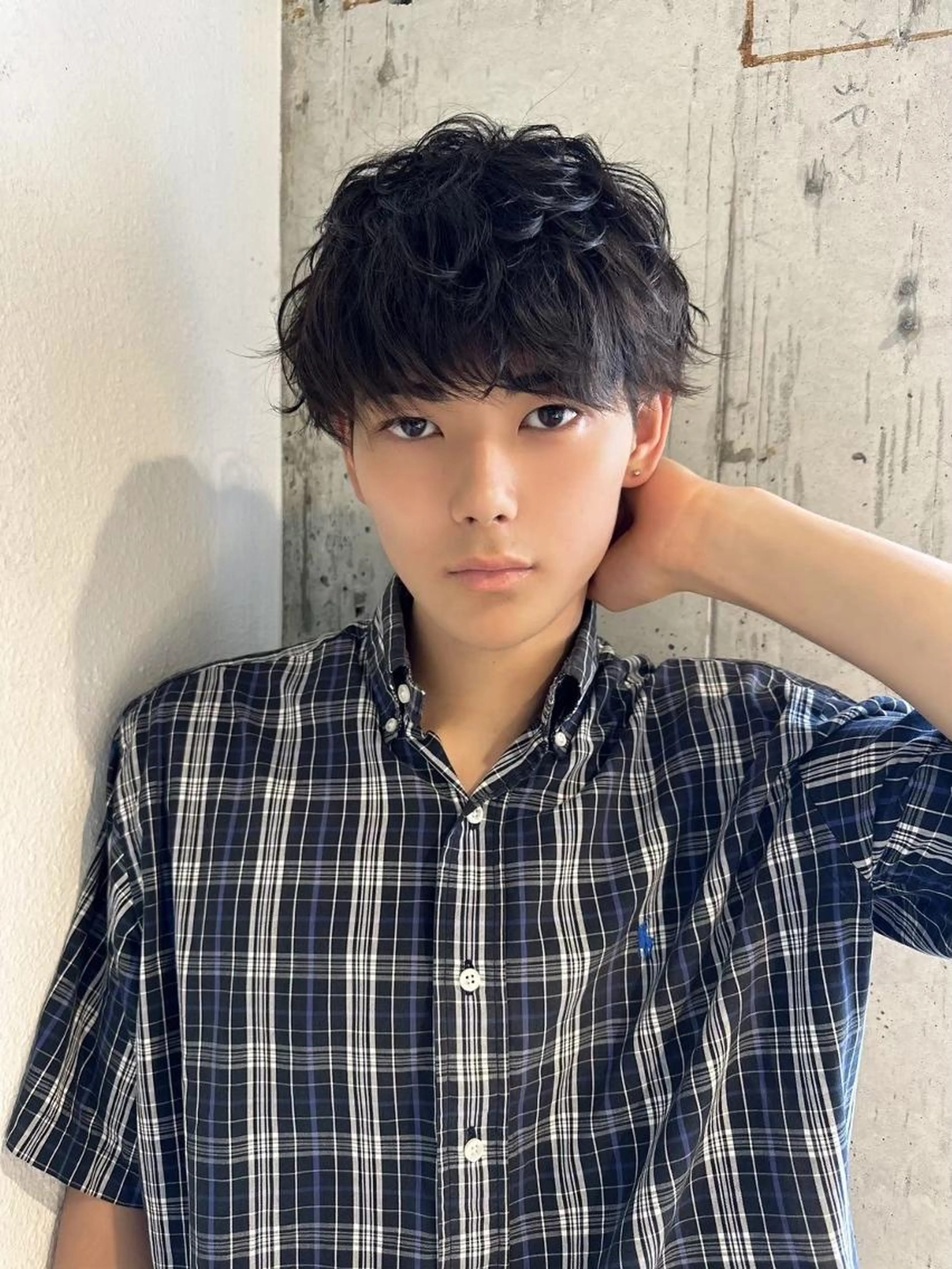 【好印象】カット+シャンプー＋眉カットスタイリングアドバイス付き￥3980の写真