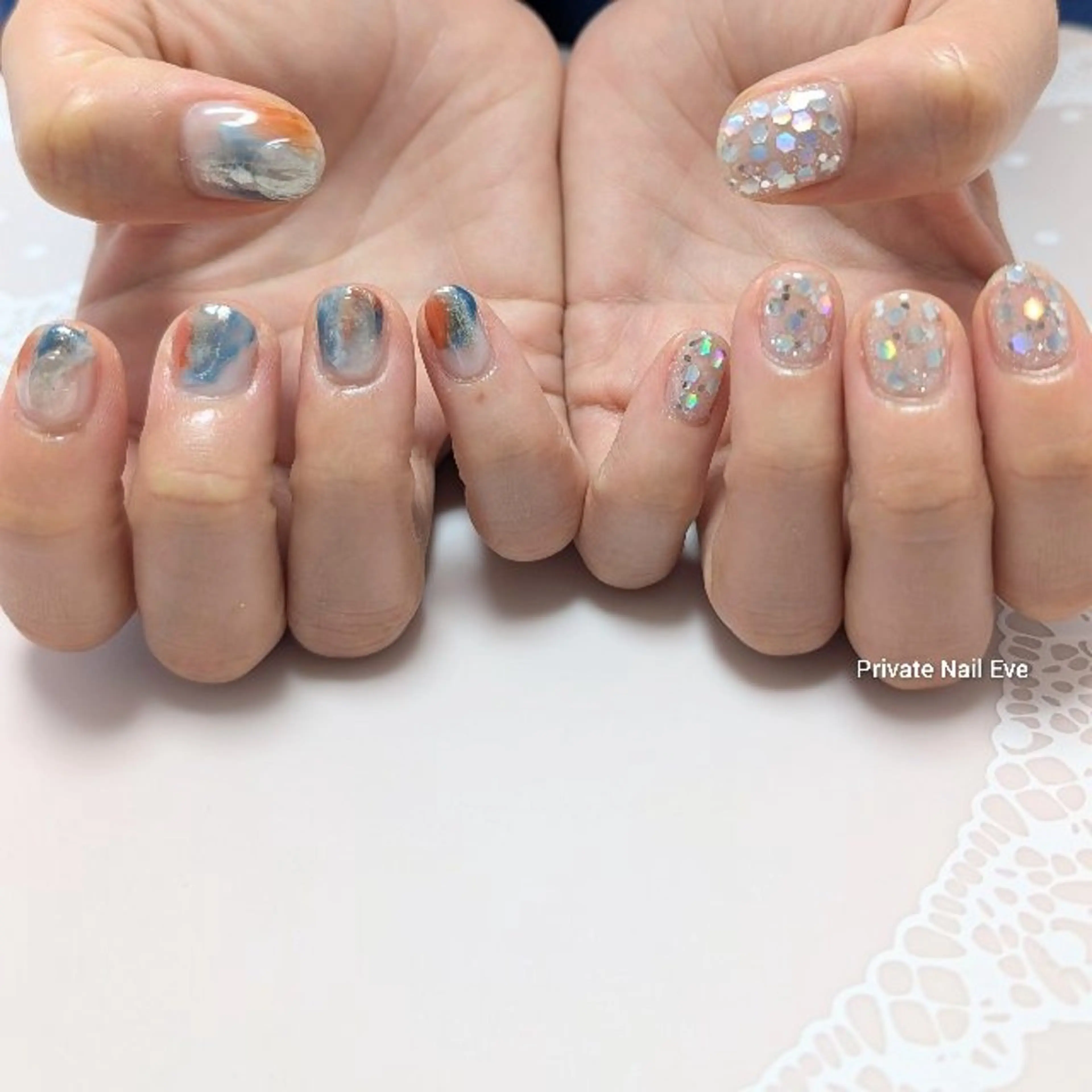 ネイル 持ち込み ニュアンスネイル ハンドネイル ネイル junkoのネイルデザイン