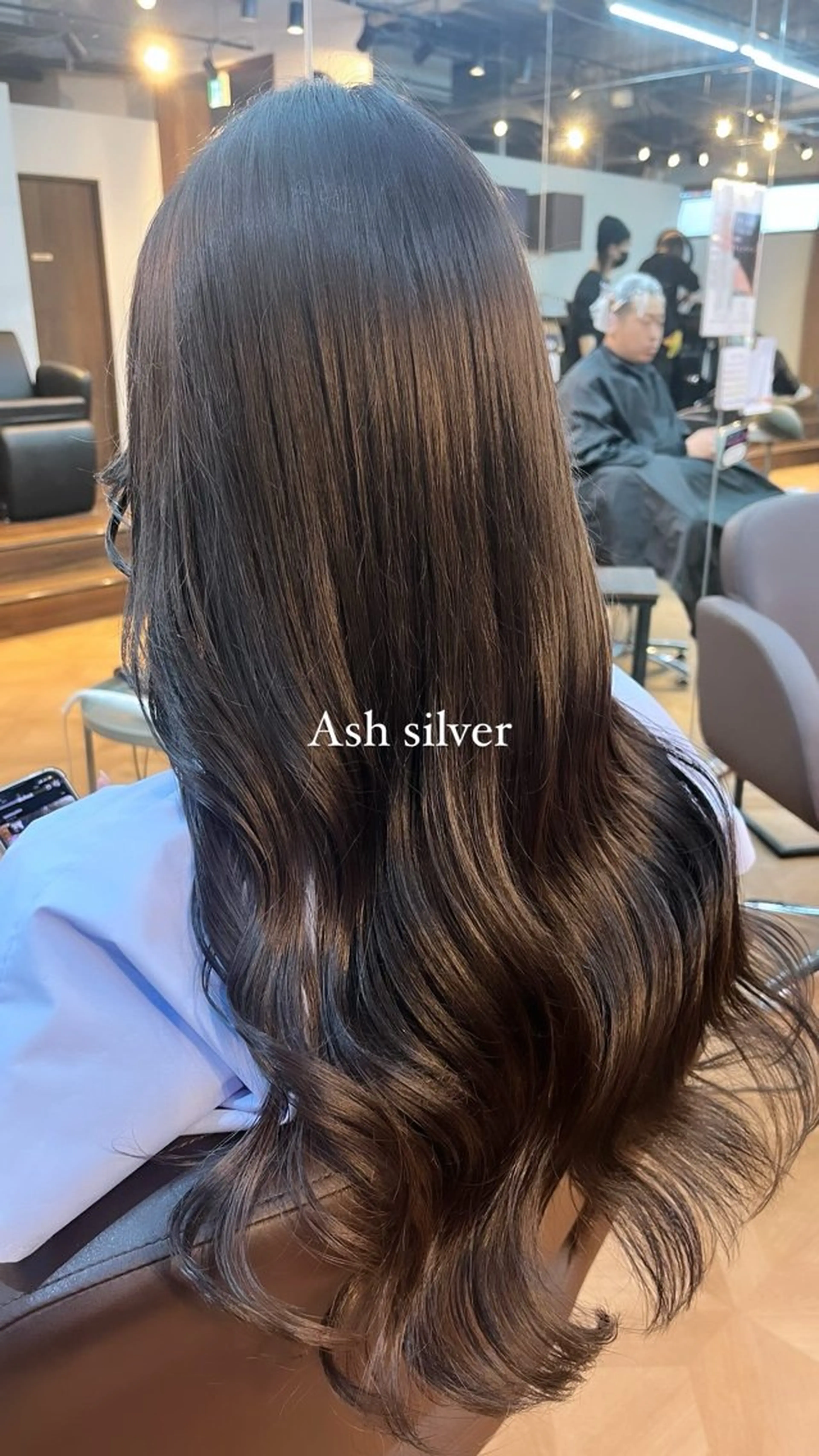 ロング アッシュ 🍒Ayana🍒 艶カラー🍒のヘアスタイル