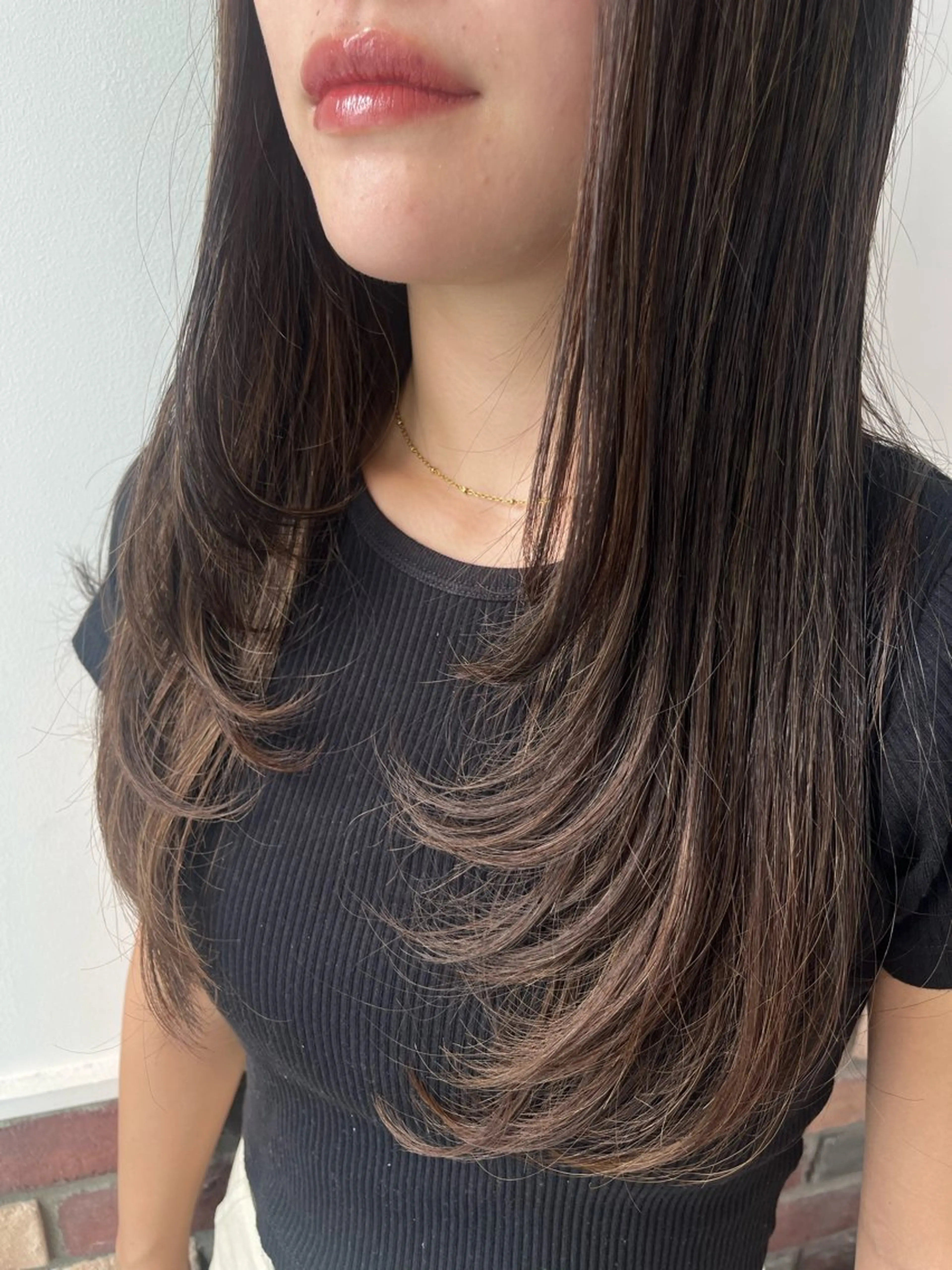 ロング カット トリートメント ボブ🍊暖色カラー 浅草【Bob美容師】のヘアスタイル