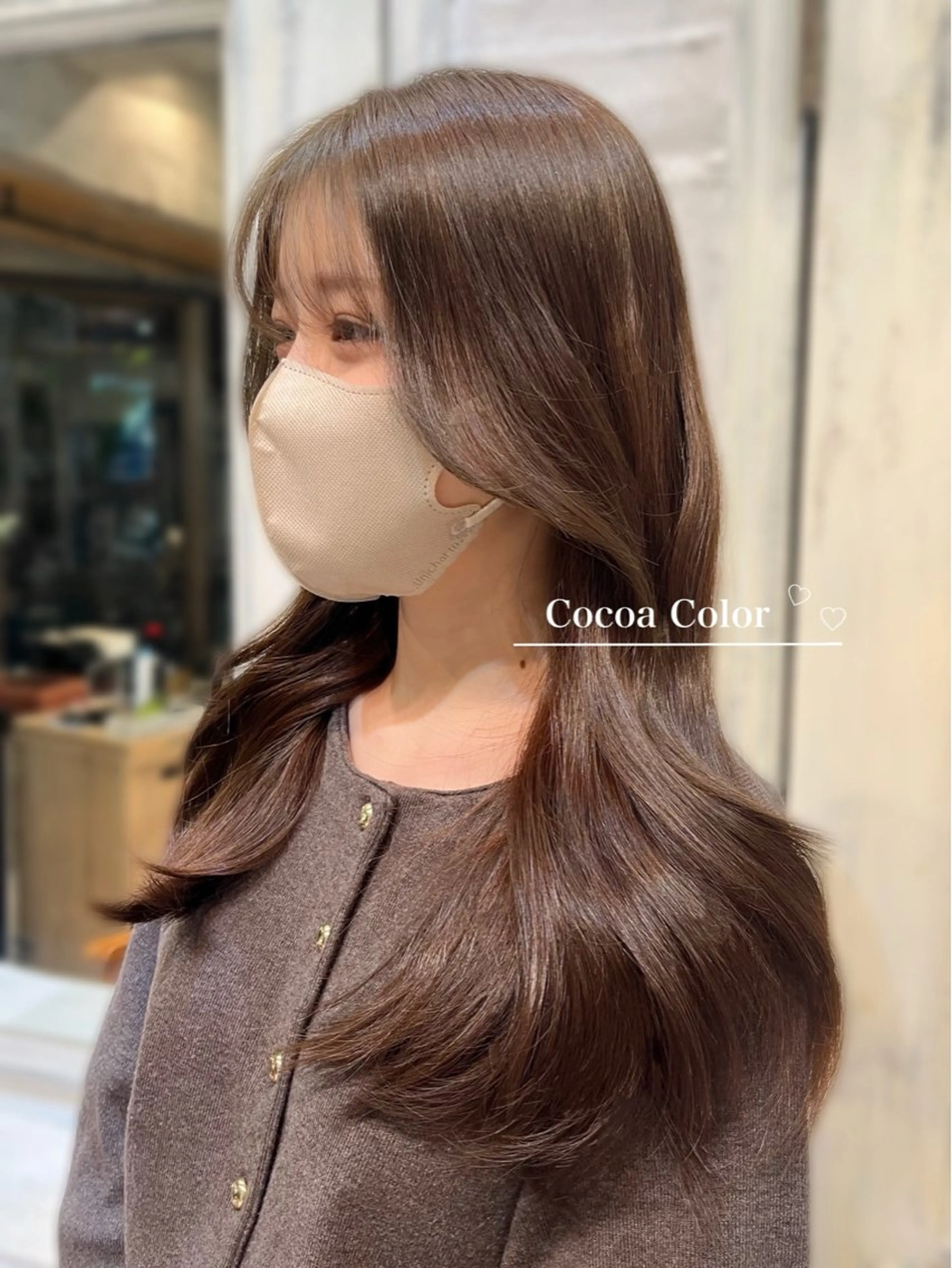 セミロング liko by maris所属・maho 💕のヘアスタイル