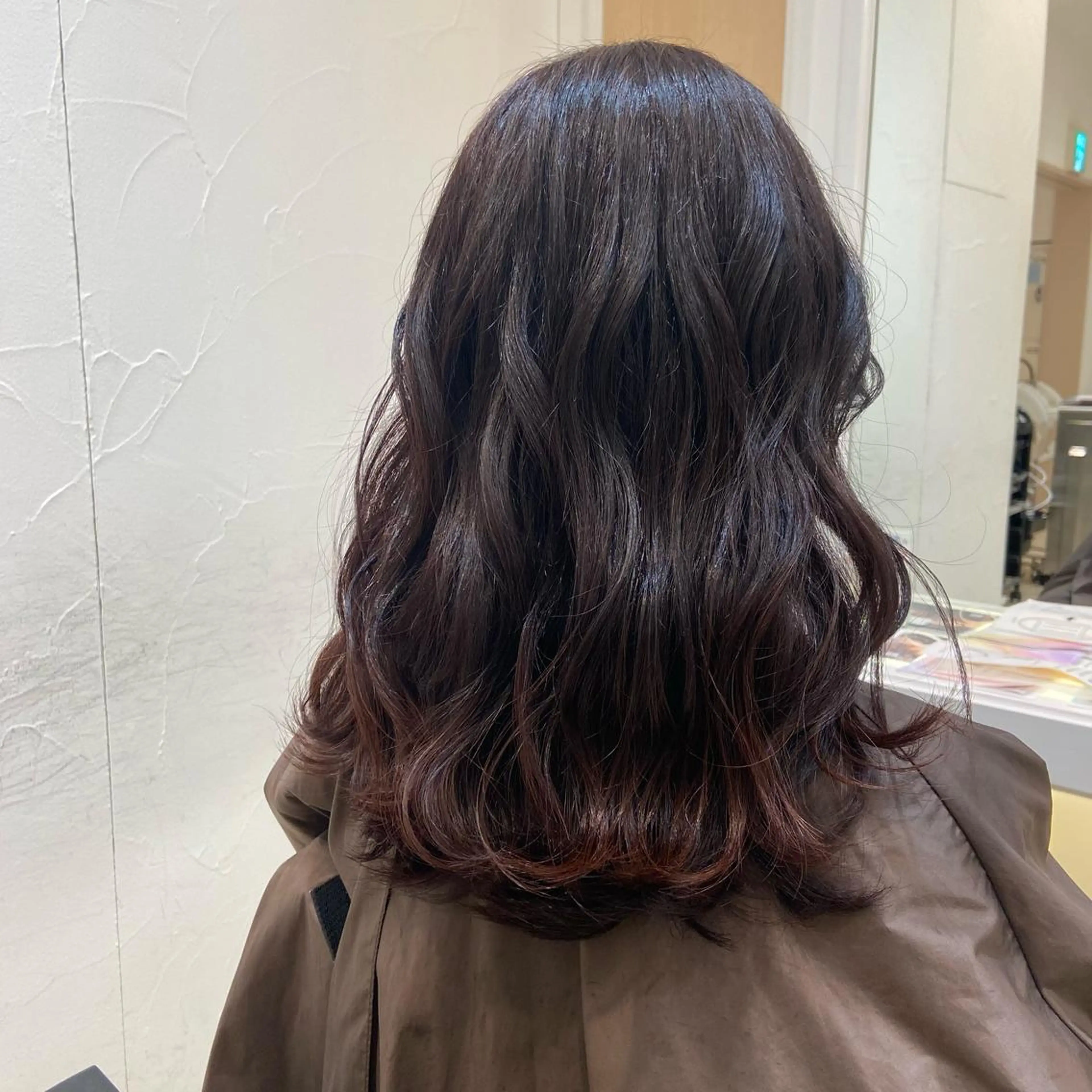 カラー ブラウンカラー オレンジ オレンジブラウン 🌙Ash中目黒 坪内沙月🌙のヘアスタイル