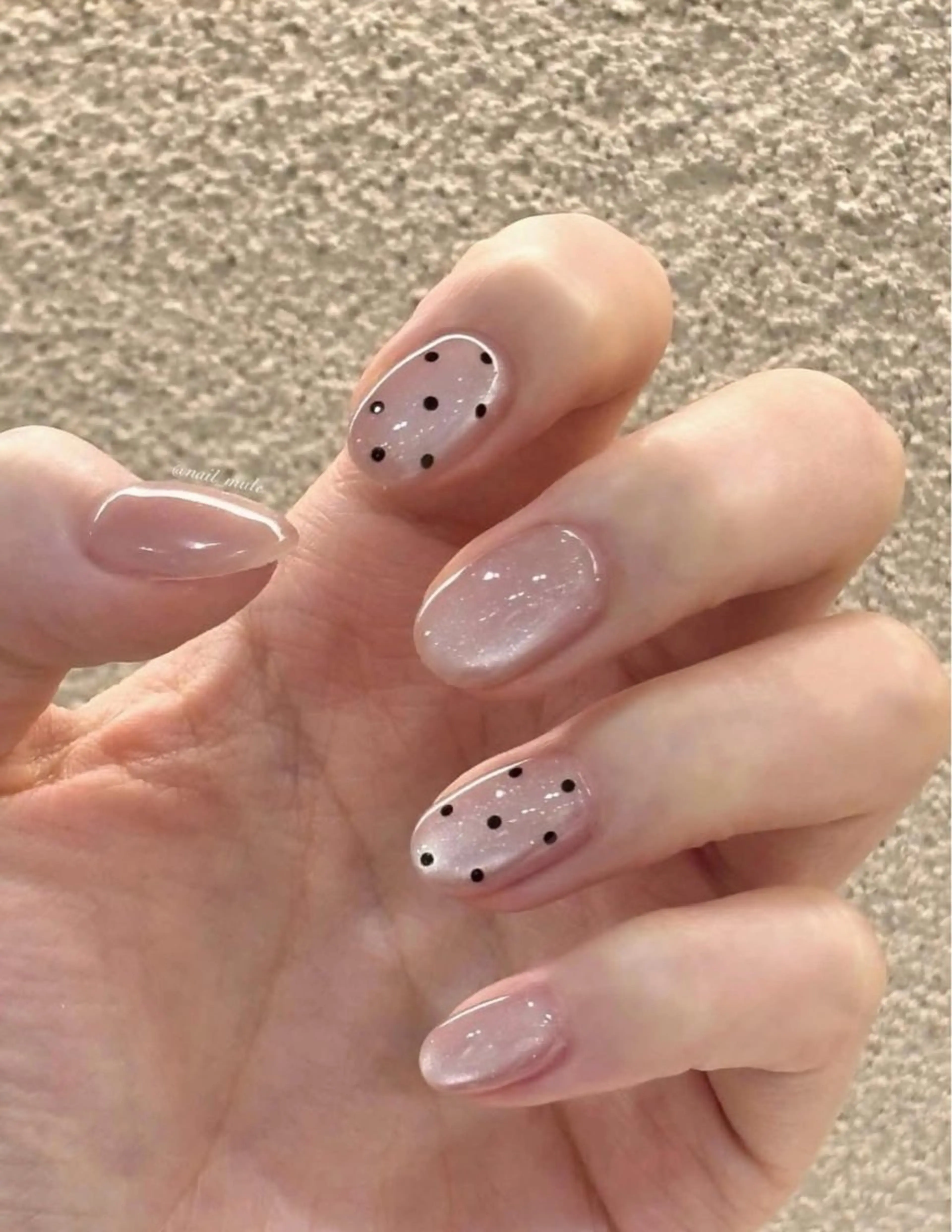 ネイル ハンドネイル Hanni ANA.CHUOのネイルデザイン