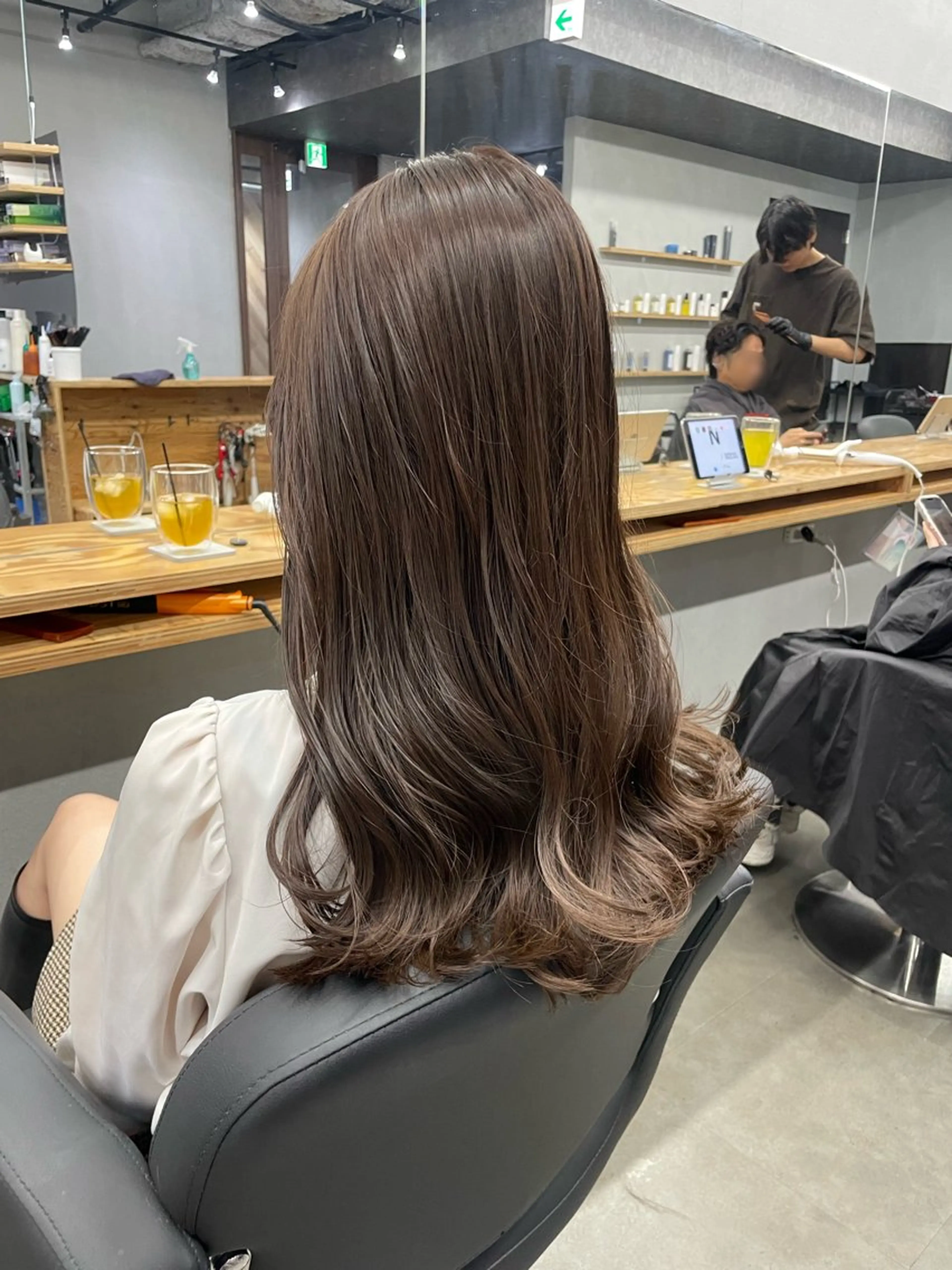 ロング カット ヘアカラー トリートメント ひより /Nのヘアスタイル