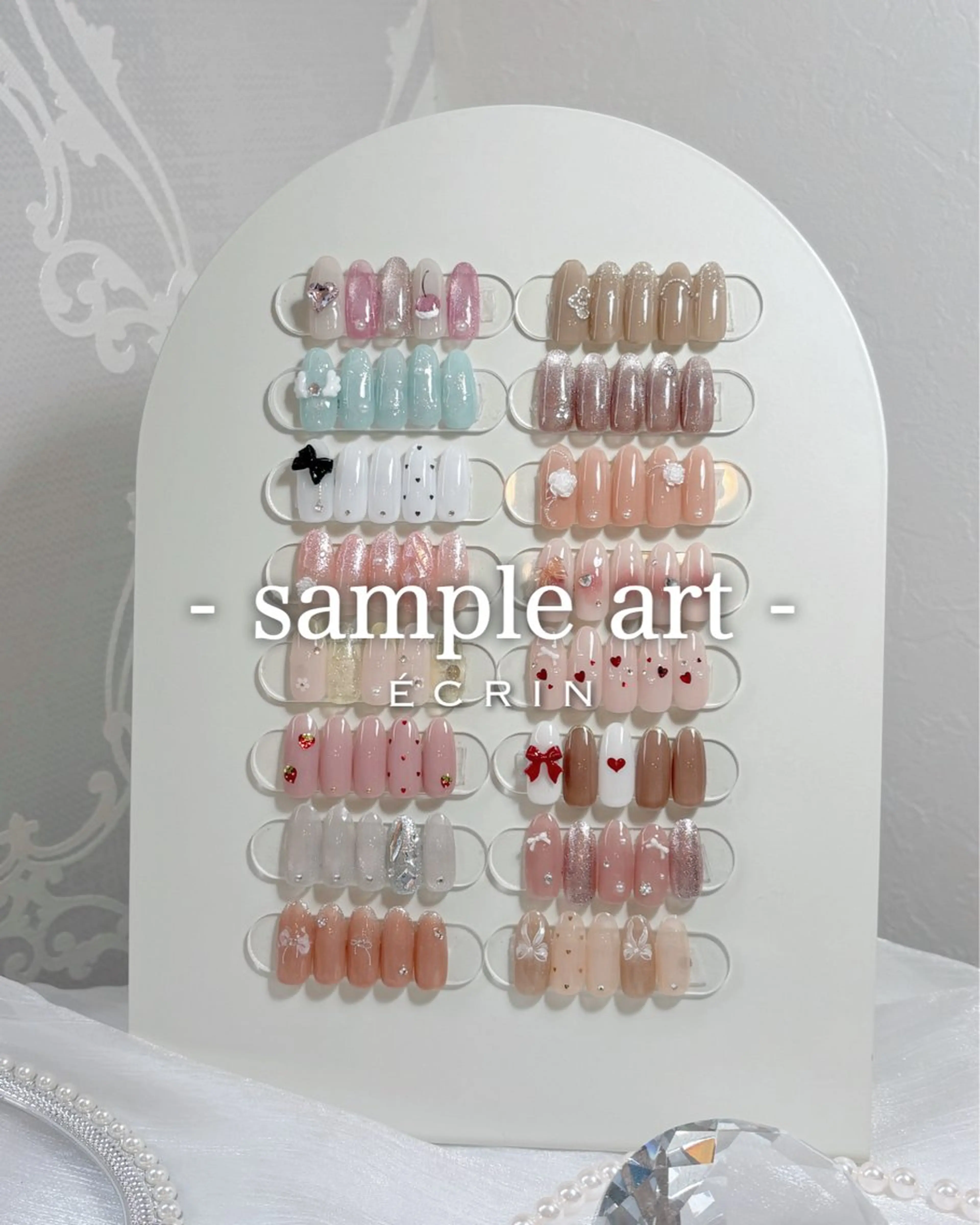 ネイル ハンドネイル ÉCRIN 💅長堀橋のネイルデザイン