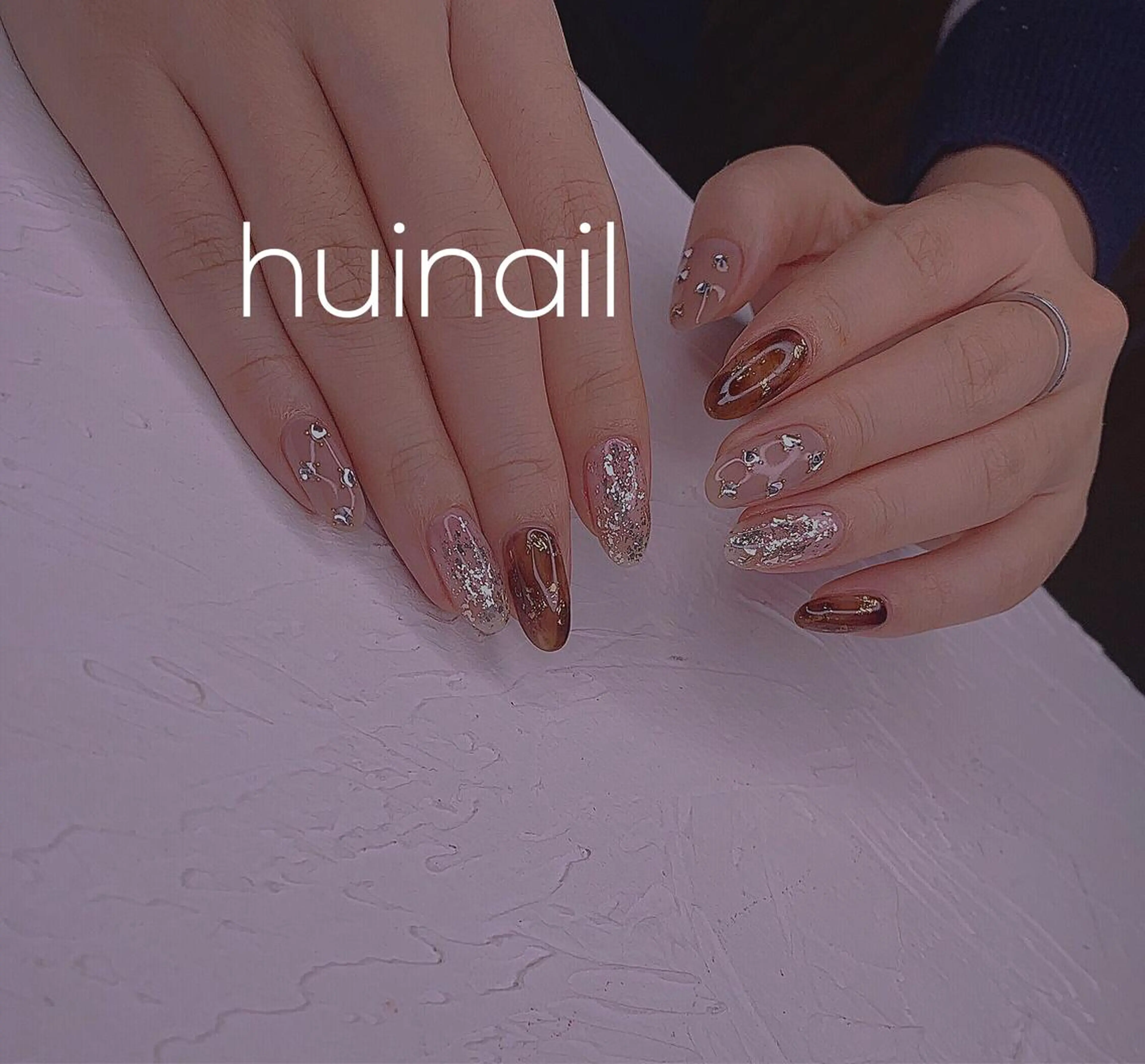 ミディアム めぐみのネイルサロン 惠のネイルデザイン