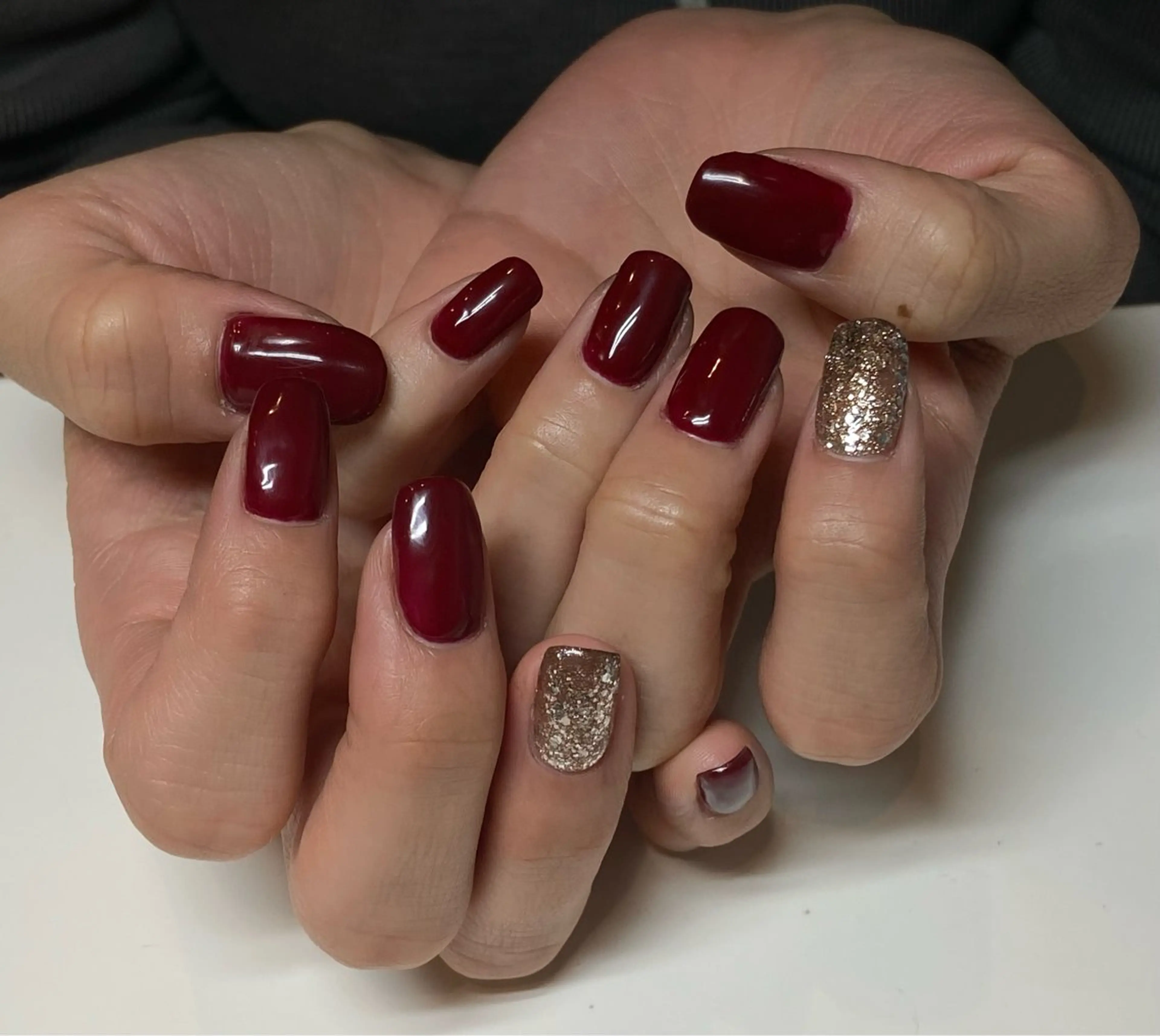 ネイル ワンカラーネイル ハンドネイル みぎた かのこのネイルデザイン