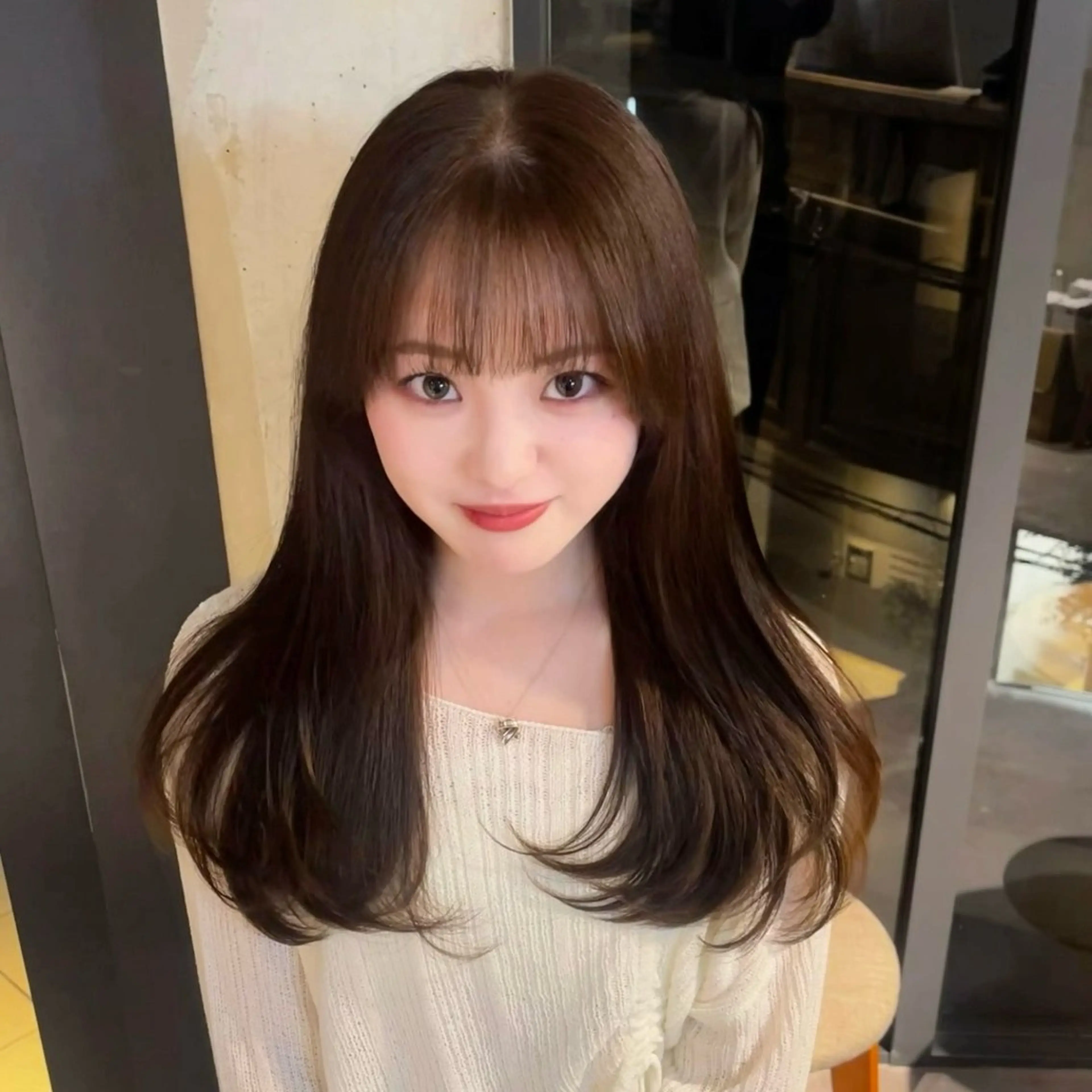 ロング カラー ブラウンカラー レイヤー/ボブカット kanohaのヘアスタイル