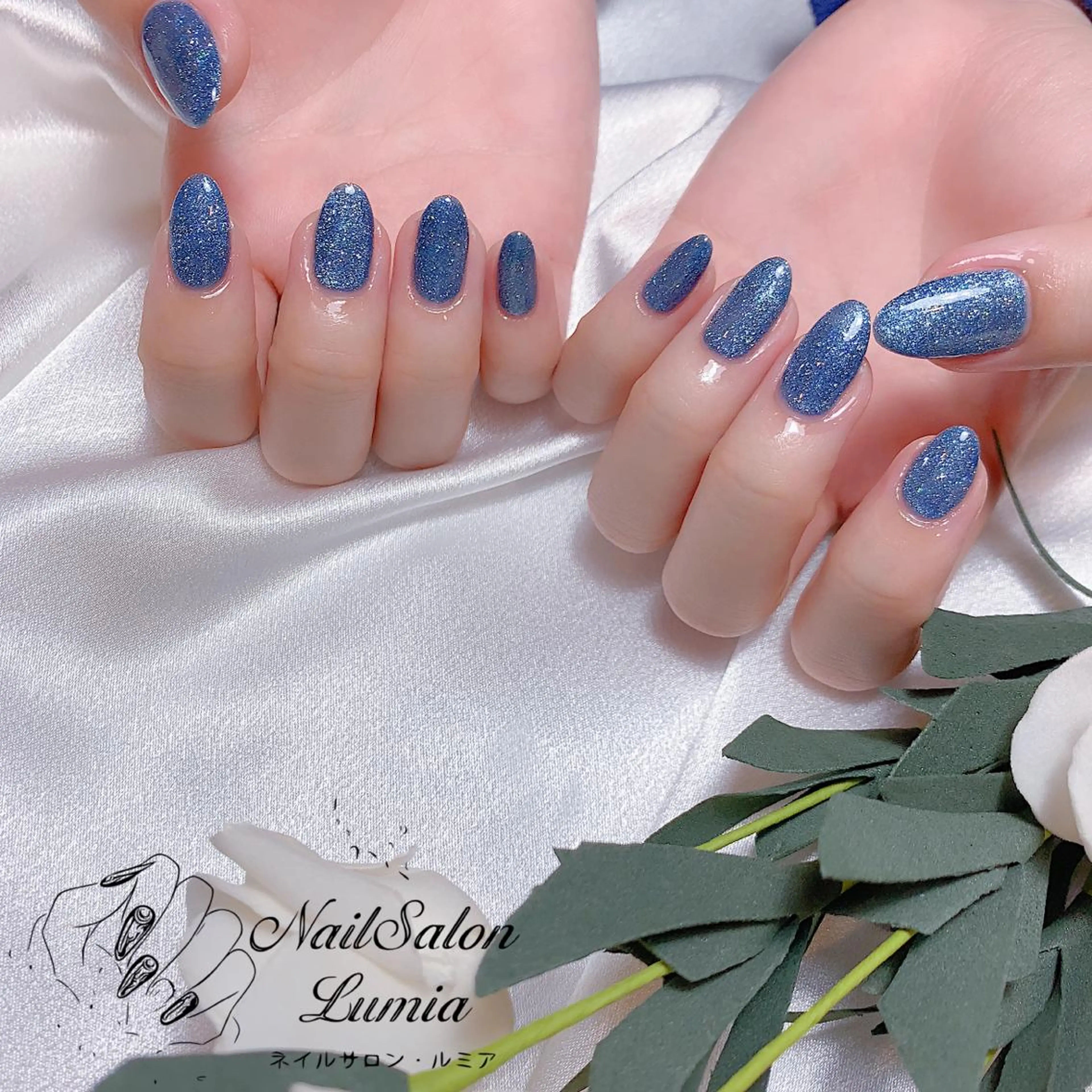 ネイル マグネットネイル ネイルサロン ルミア Lumia 店長のネイルデザイン