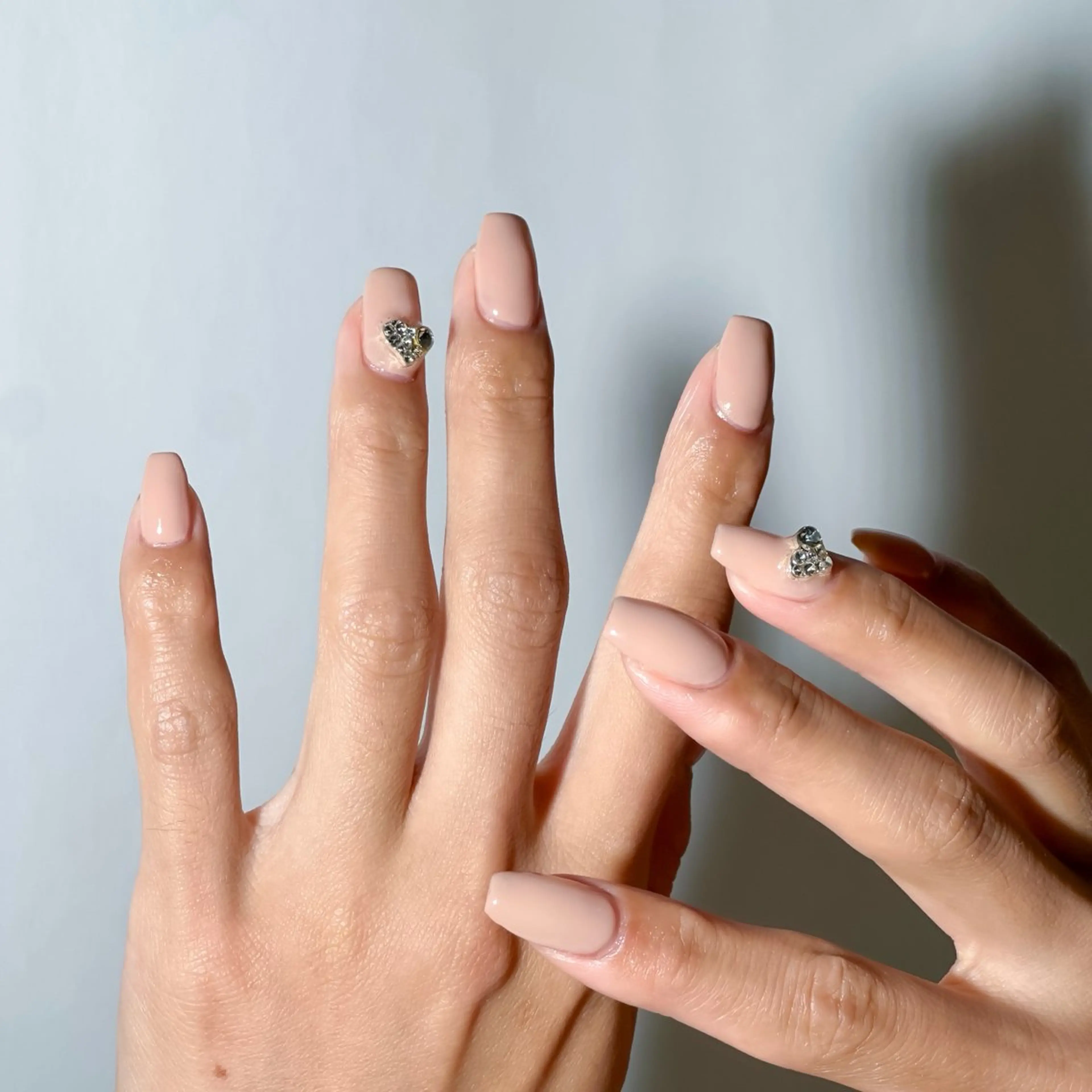 【ご新規様限定価格☕️👒】ジェルワンカラー🧡お好きなパーツ２個『オフあり』の写真