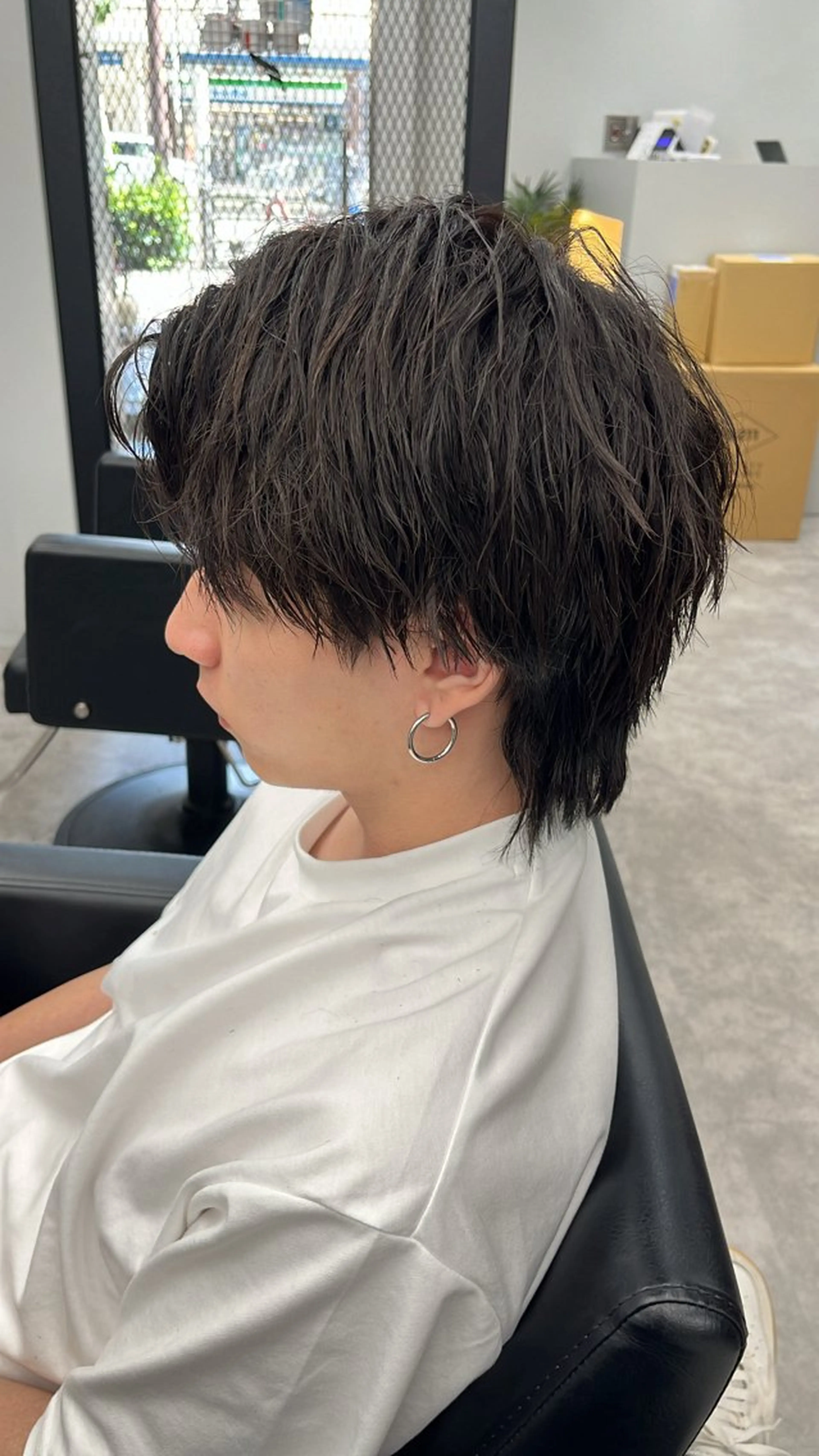 ヘアアレンジ メンズ カット ヘアセット men's salon First中崎町店所属・First中崎町 西郡   涼のヘアスタイル