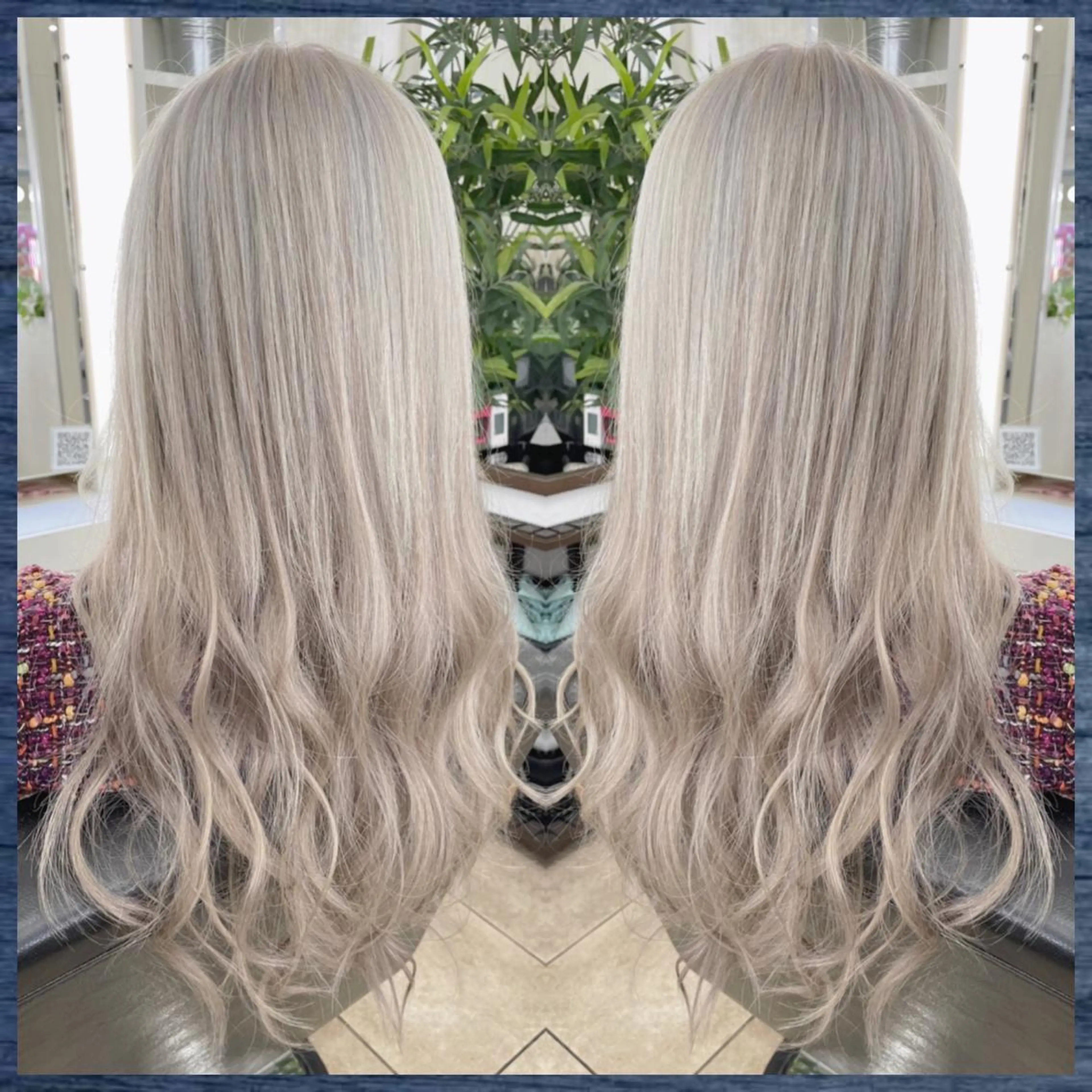 🎖一発ハイトーン🎖トリプルカラー(ブリーチ2回＋カラー)＋トリートメントの写真