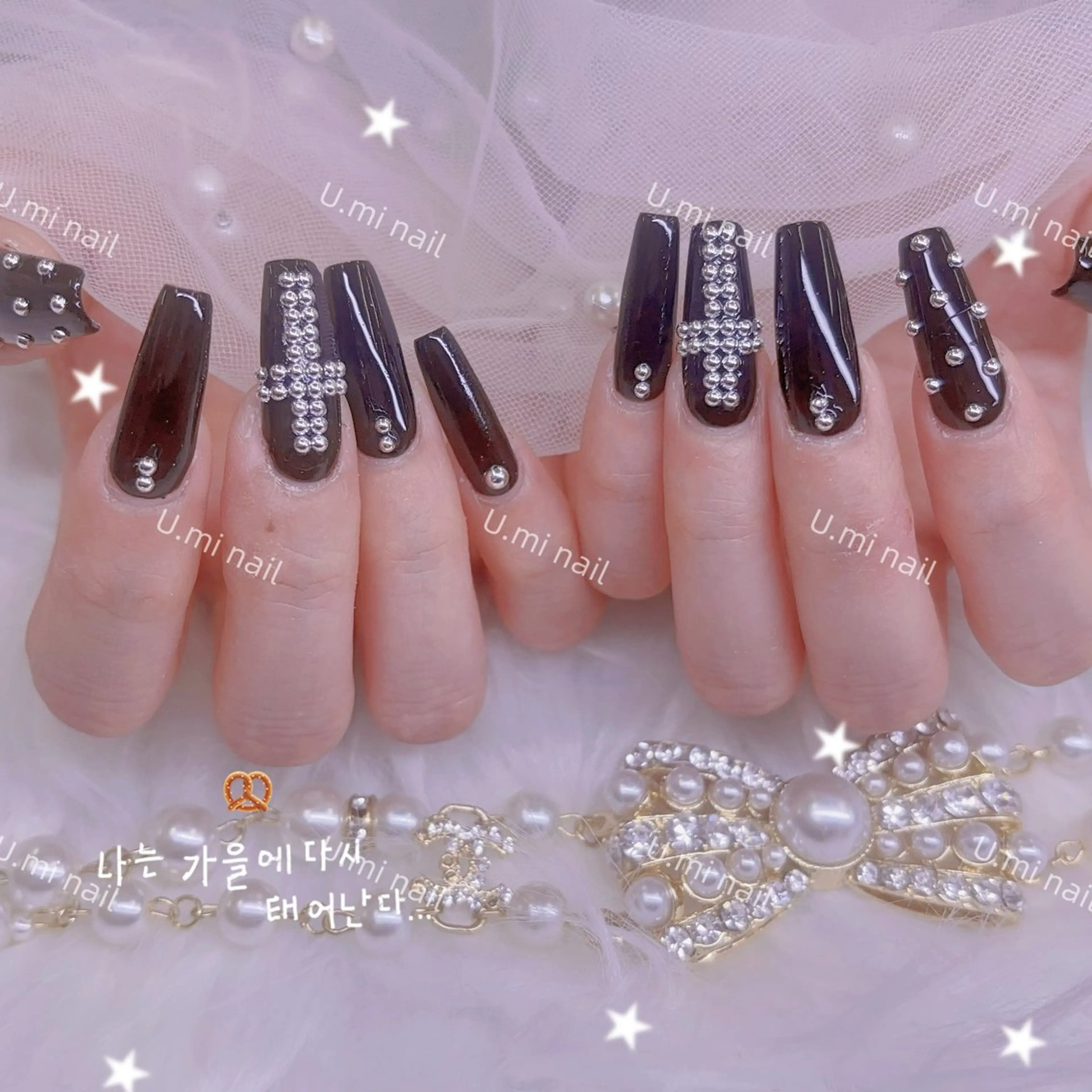 ネイル U・mi  nail salon【長さ出し/パラジェル/持ち込み/定額ネイル/学割U24】所属・Uminail ゆうゆうのネイルデザイン