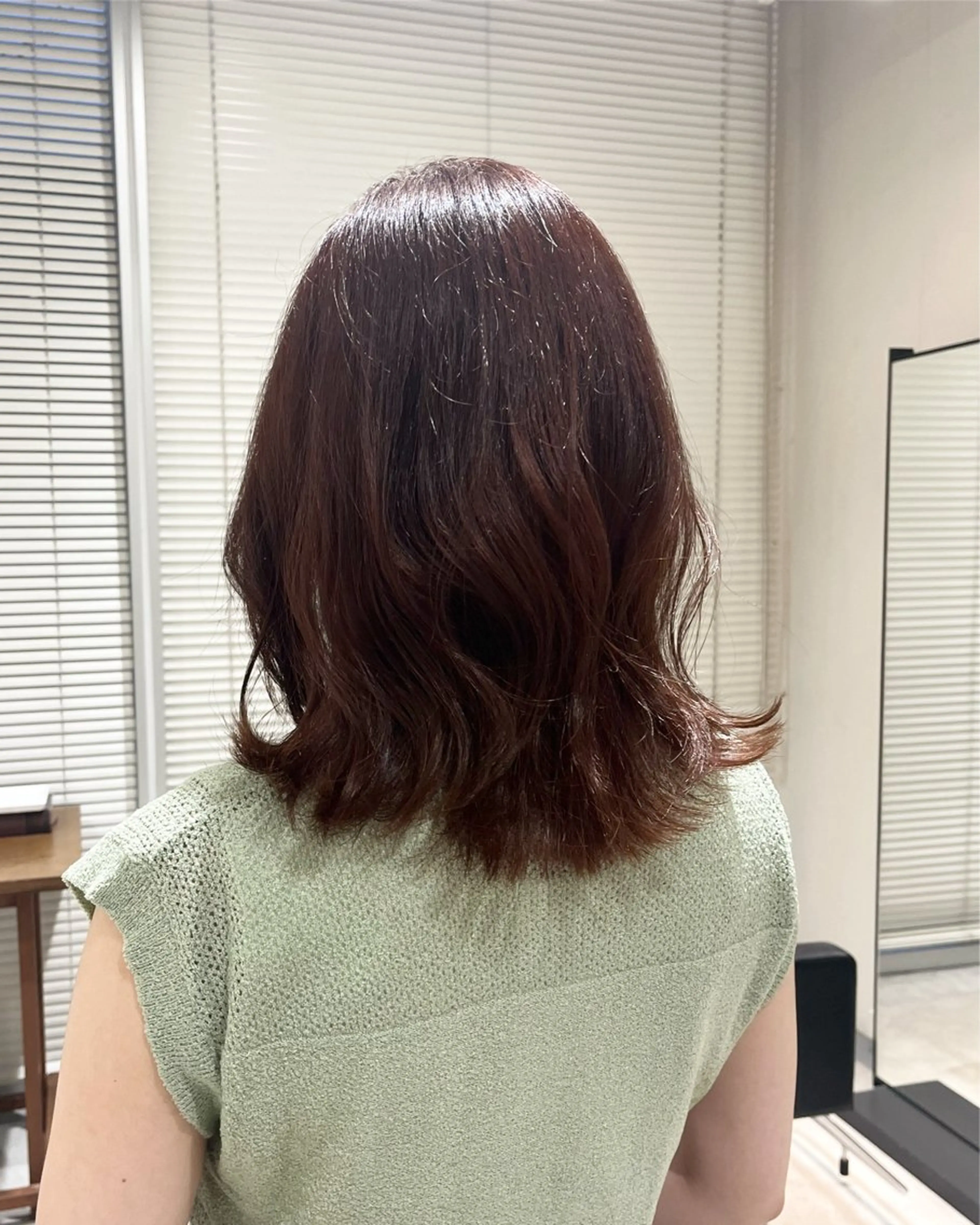 セミロング ヘアカラー トリートメント 【ミディアムと ロングに特化】島田恋のヘアスタイル