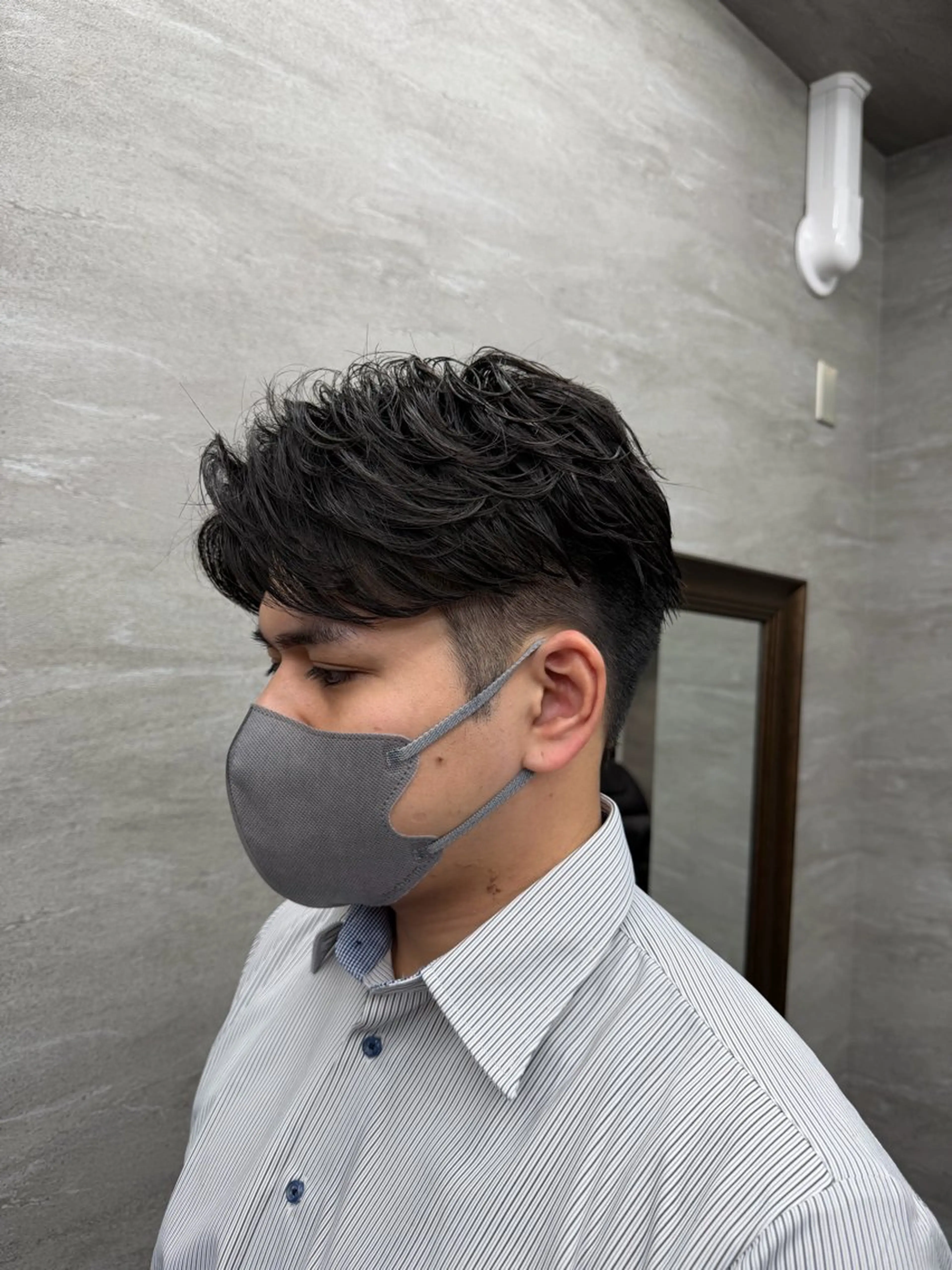 パーマ メンズ カット パーマ 🔷似合わせのプロ KUMA🔷のヘアスタイル