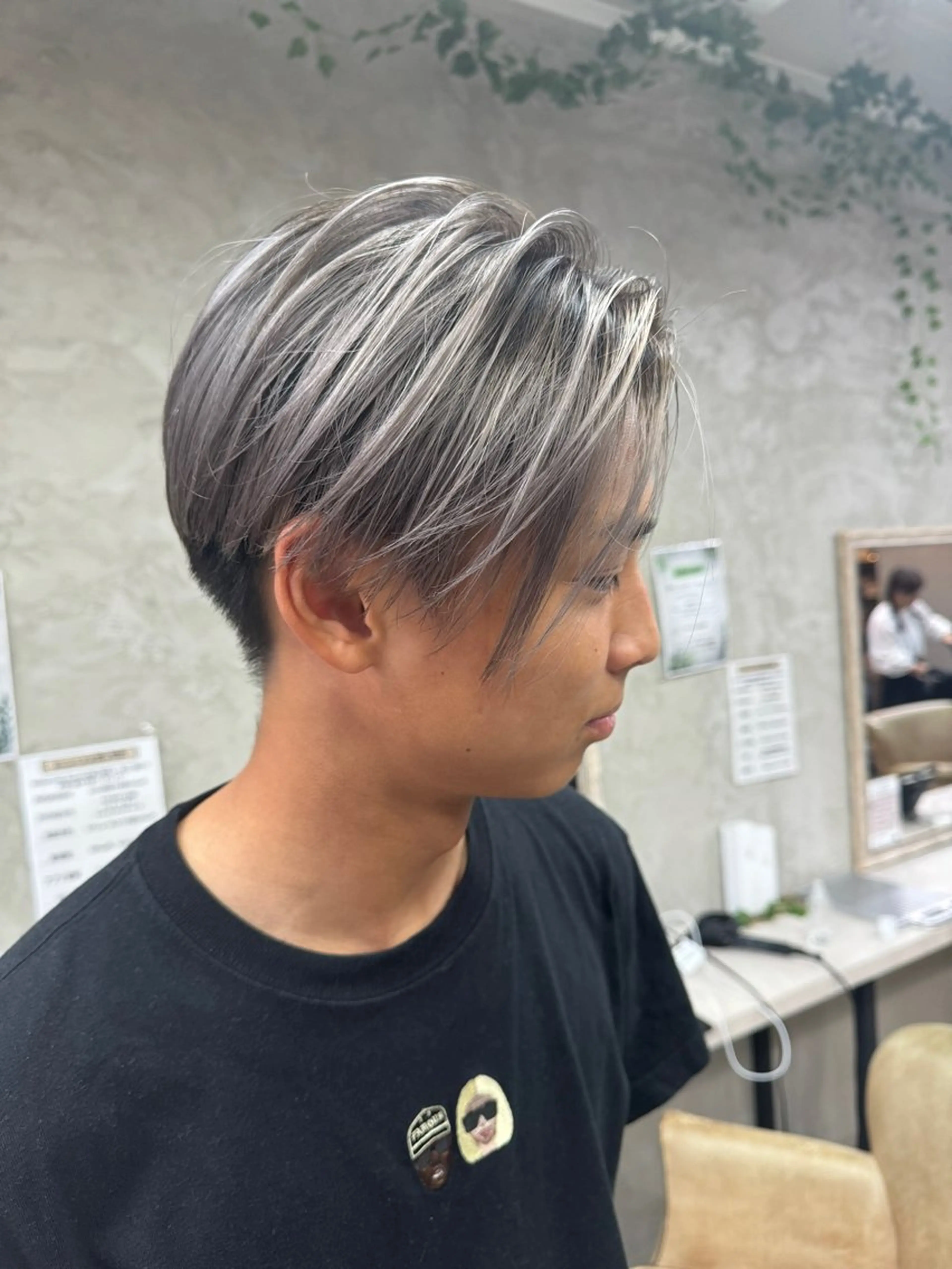 カラー メンズ メンズバレイヤージュ バレイヤージュ デザインカラー NEOSALON Blast所属・デザイン/美髪カラー 艶職人/福井SHUNのヘアスタイル