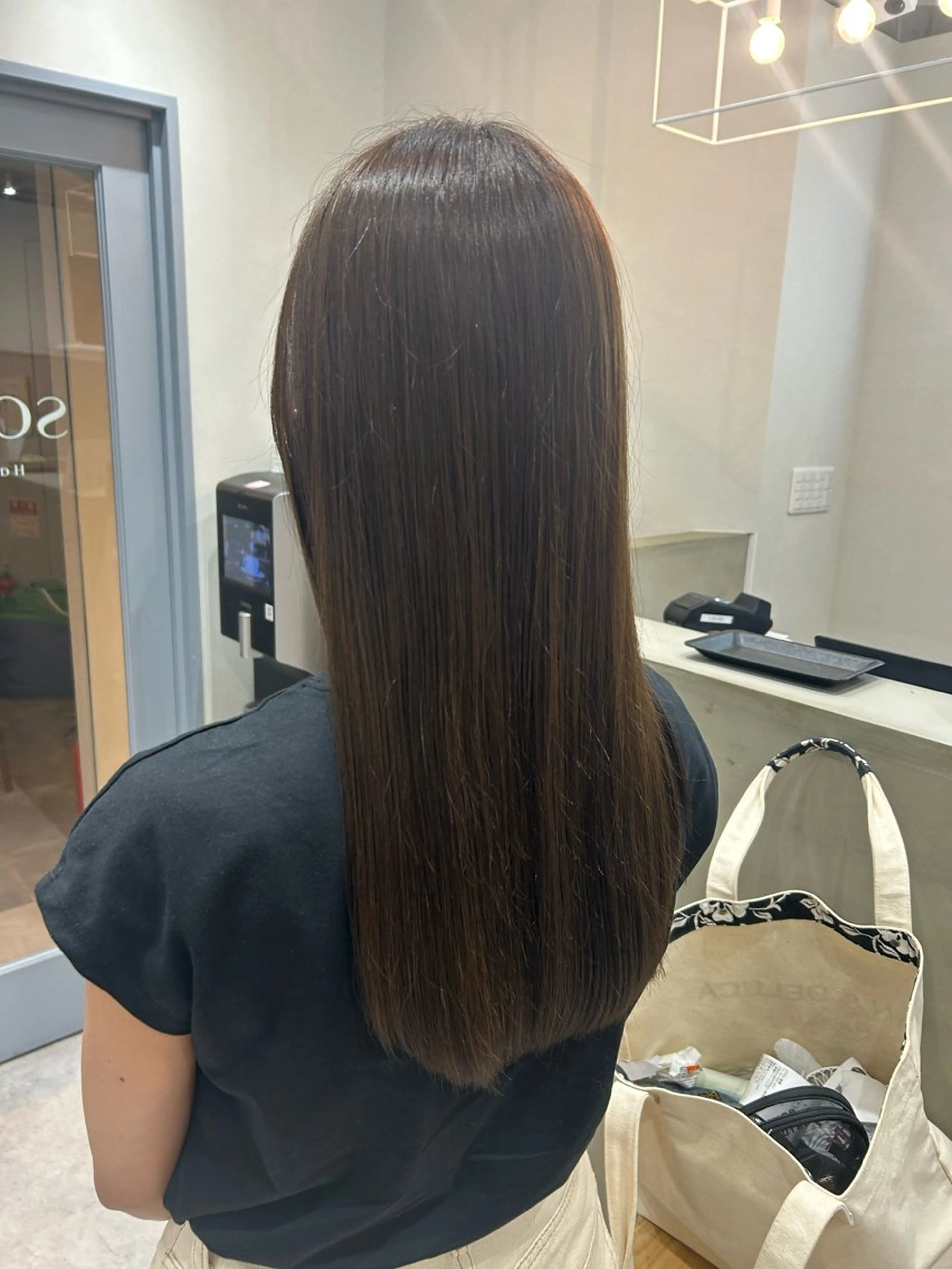 ミディアム カラー ヘアアレンジ ベージュカラー ヘアカラー ボブ /ニュアンス/ satomi🧸💖のヘアスタイル