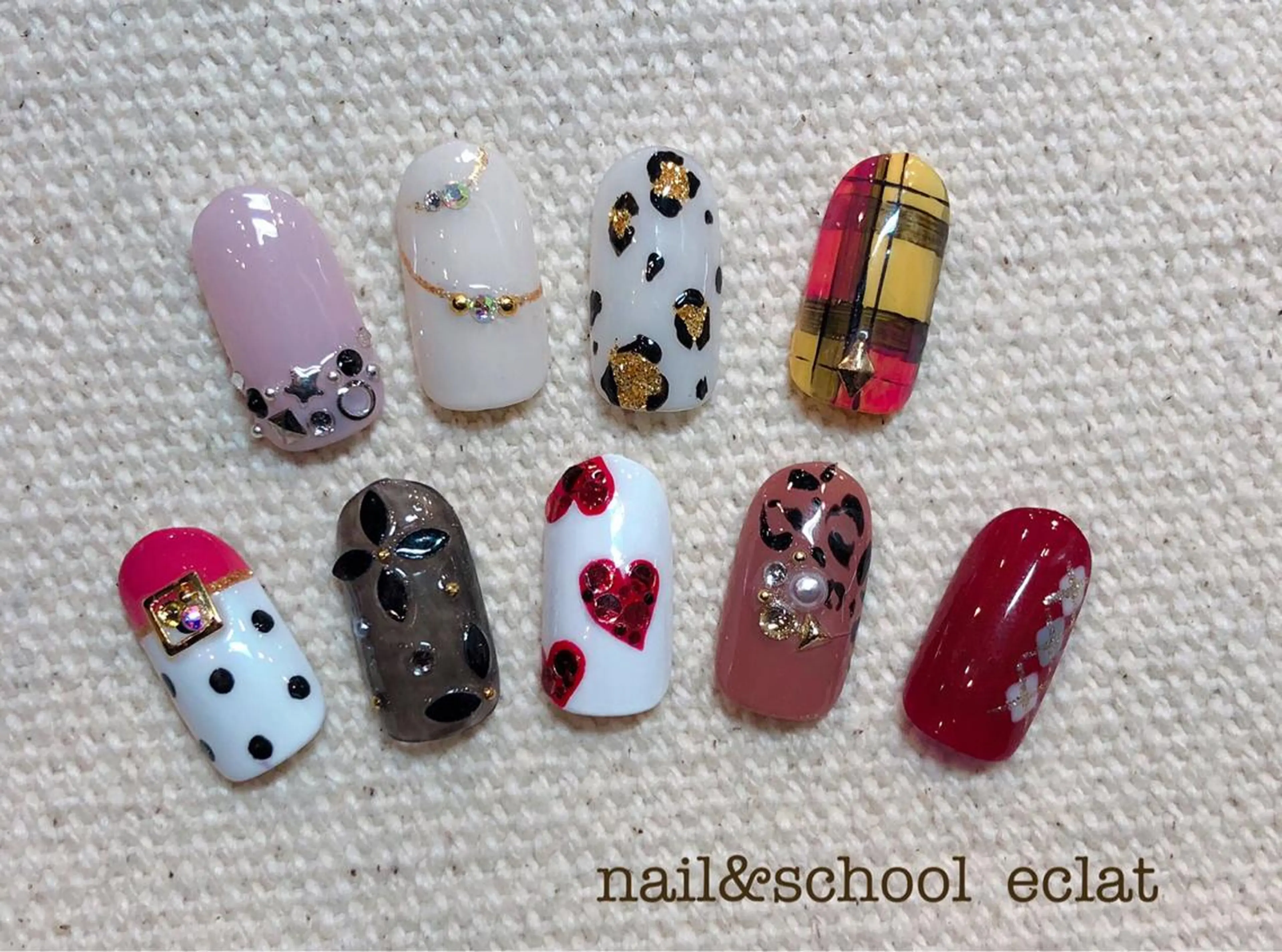 ネイル センター南 eclatのネイルデザイン