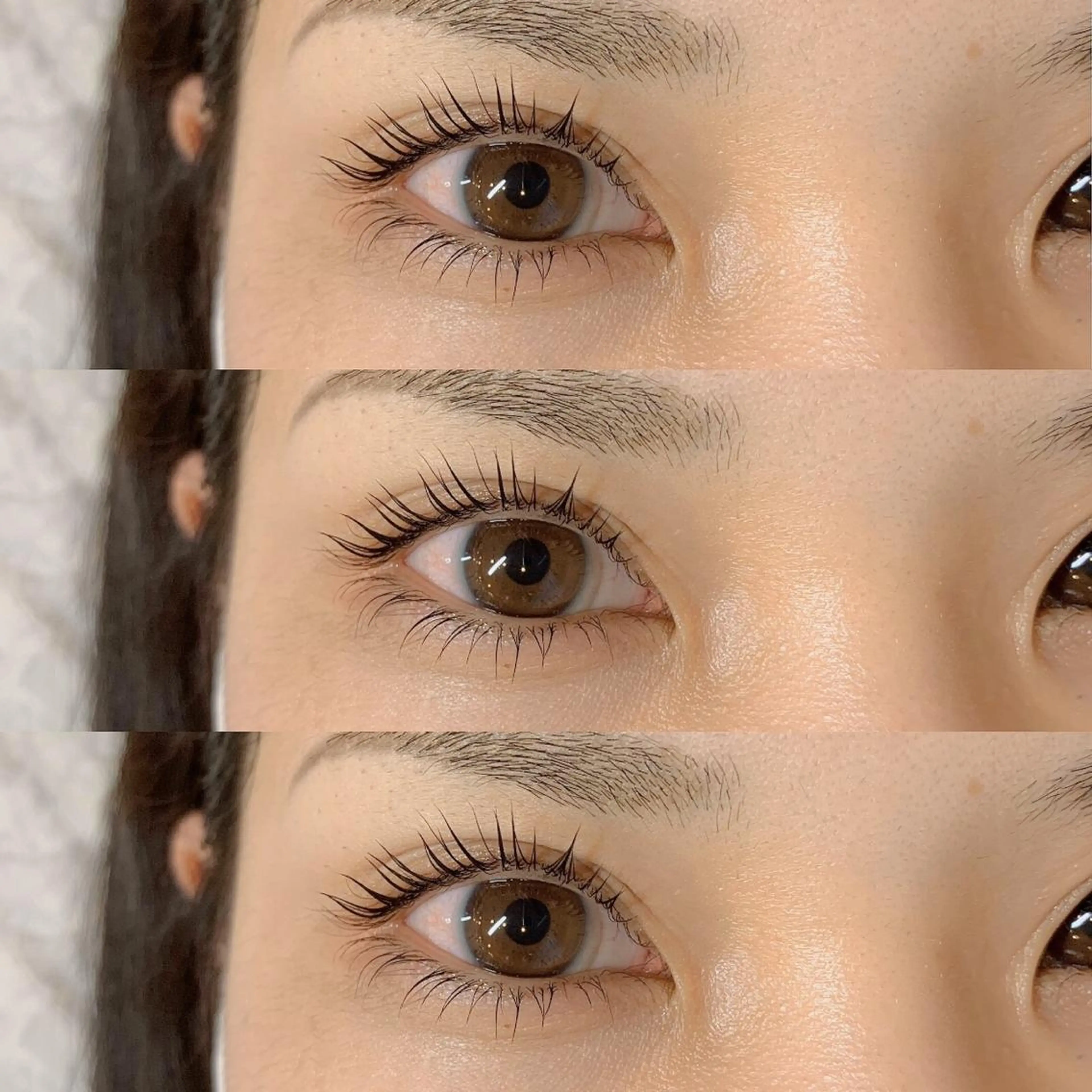 マツエク・マツパ パリジェンヌラッシュリフト まつげパーマ 下まつげエクステ 一重×まつ毛パーマ Riho/博多/ まつげパーマ/LEDのマツエク・マツパデザイン