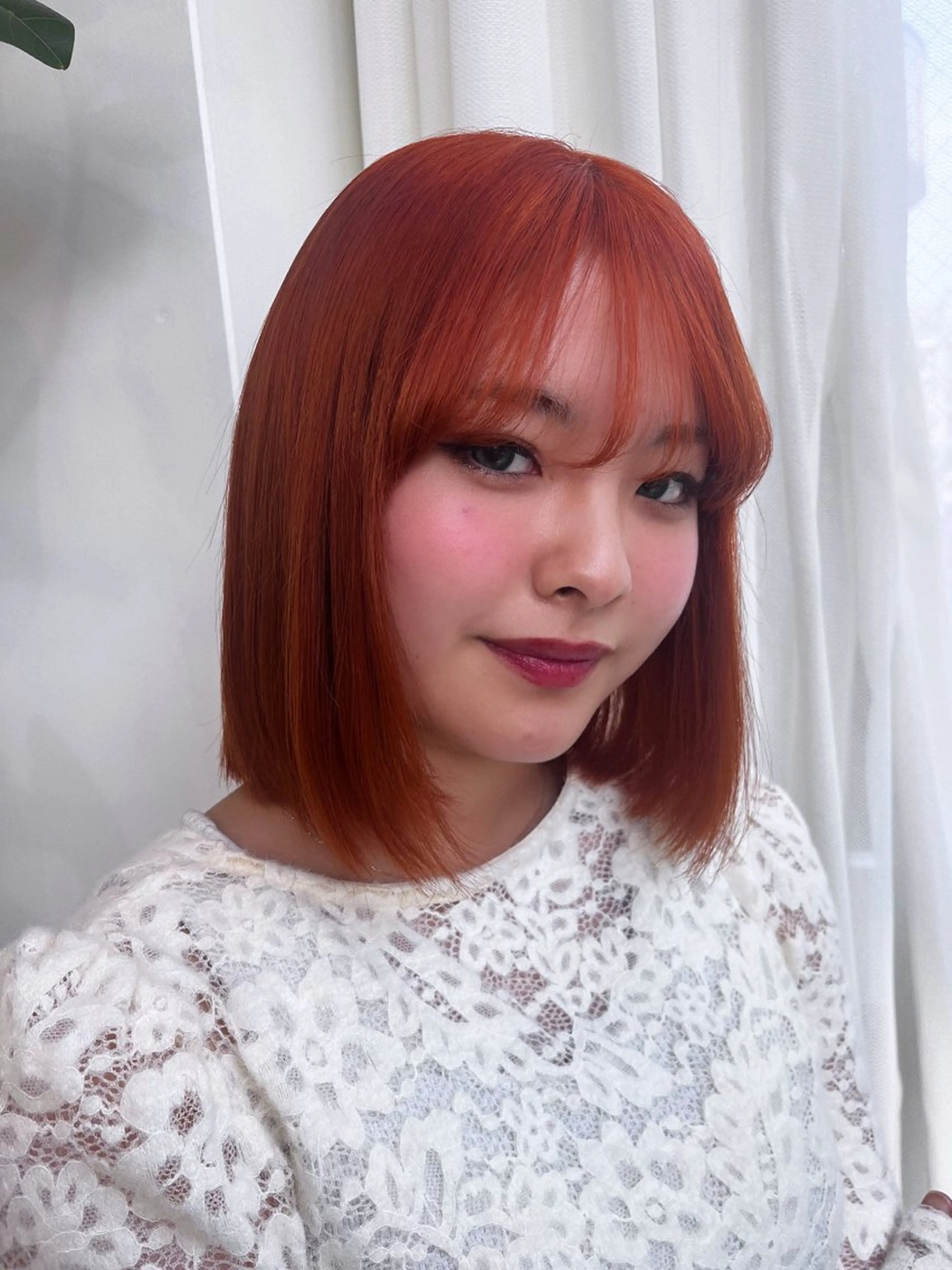 カラー ness 一花のヘアスタイル