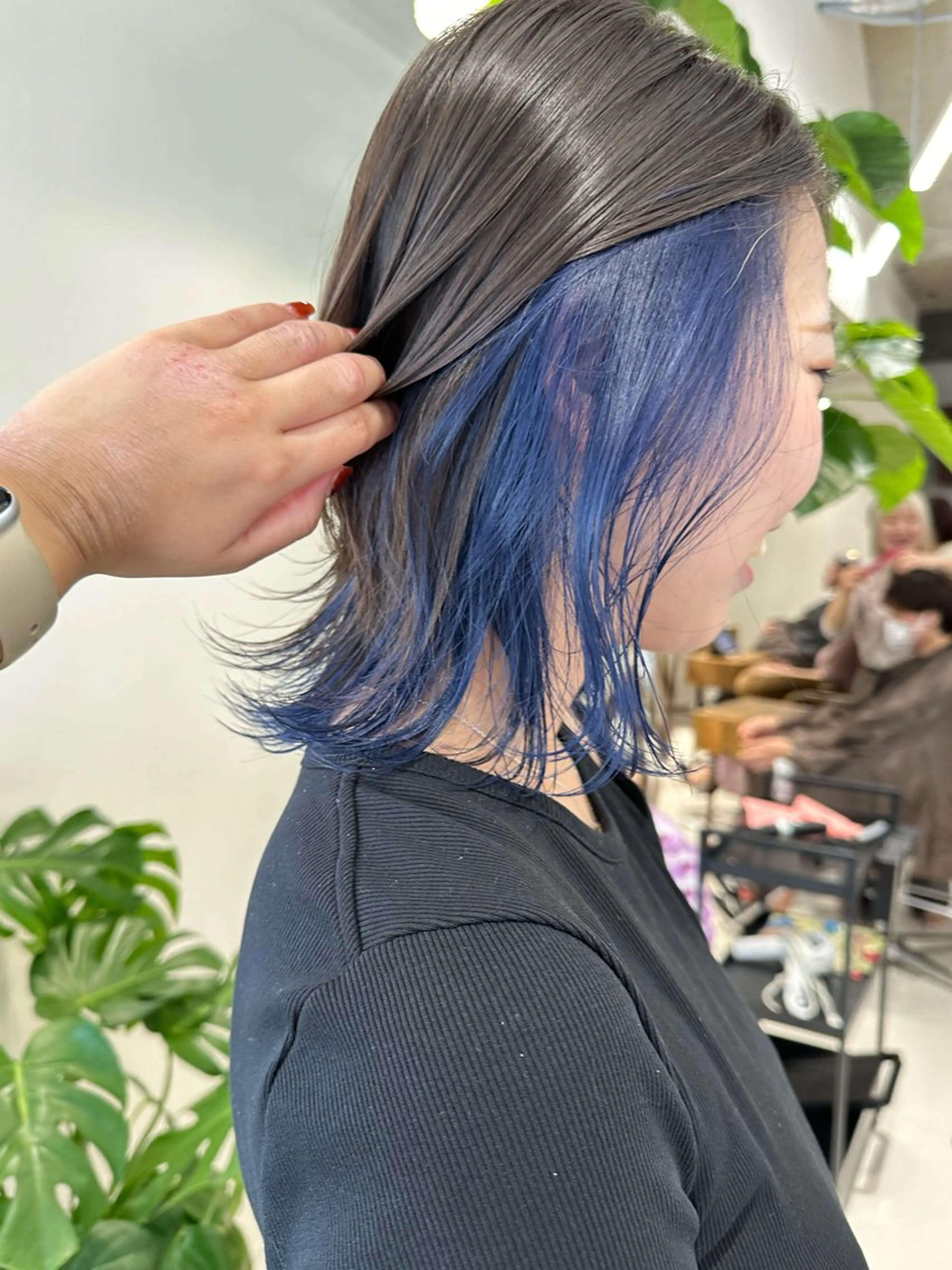 ミディアム カラー Liru:smart salon/茅ヶ崎のヘアスタイル