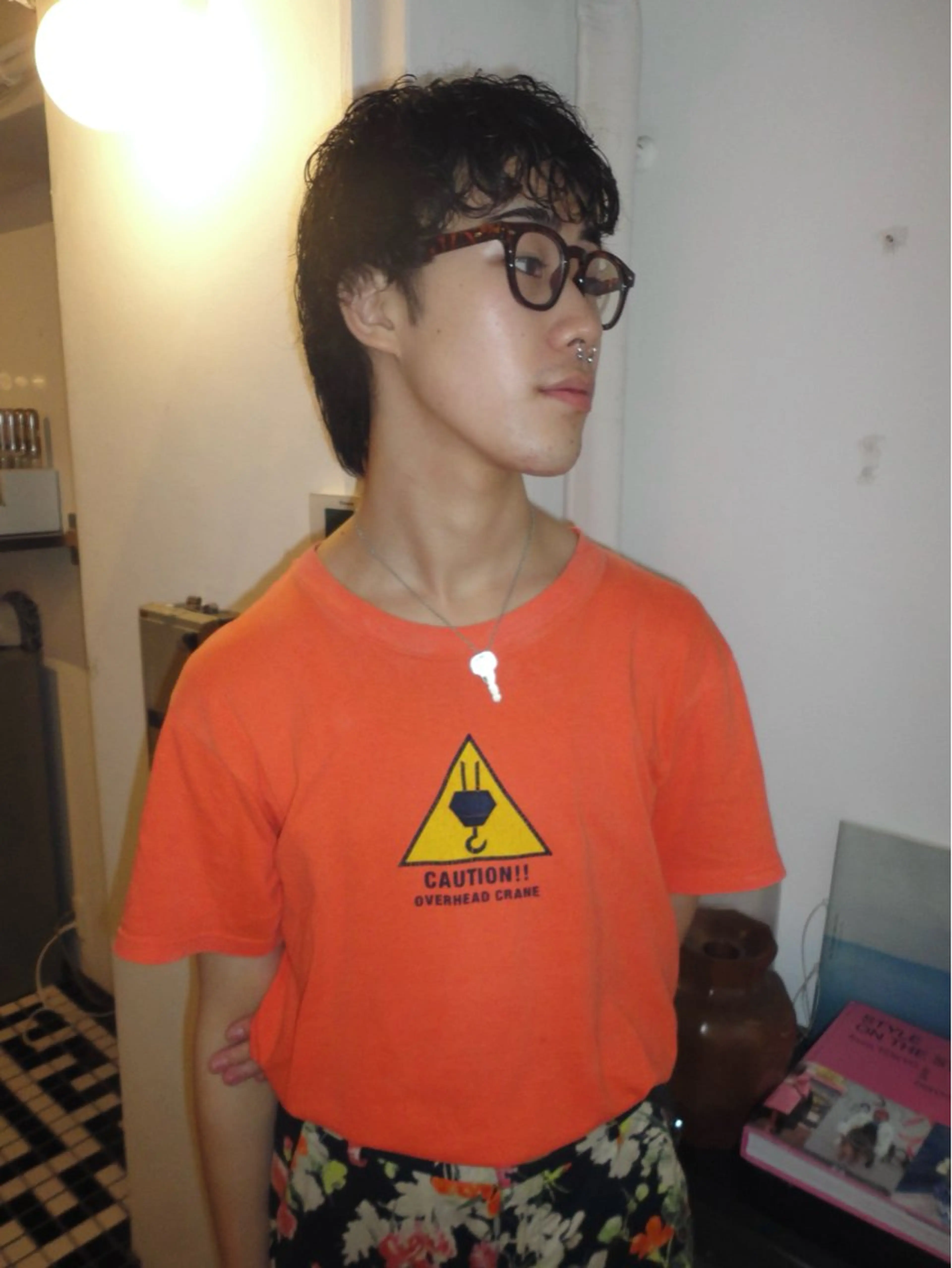 ショート メンズ 楪所属・チヒロ/パーマ /ショートのヘアスタイル